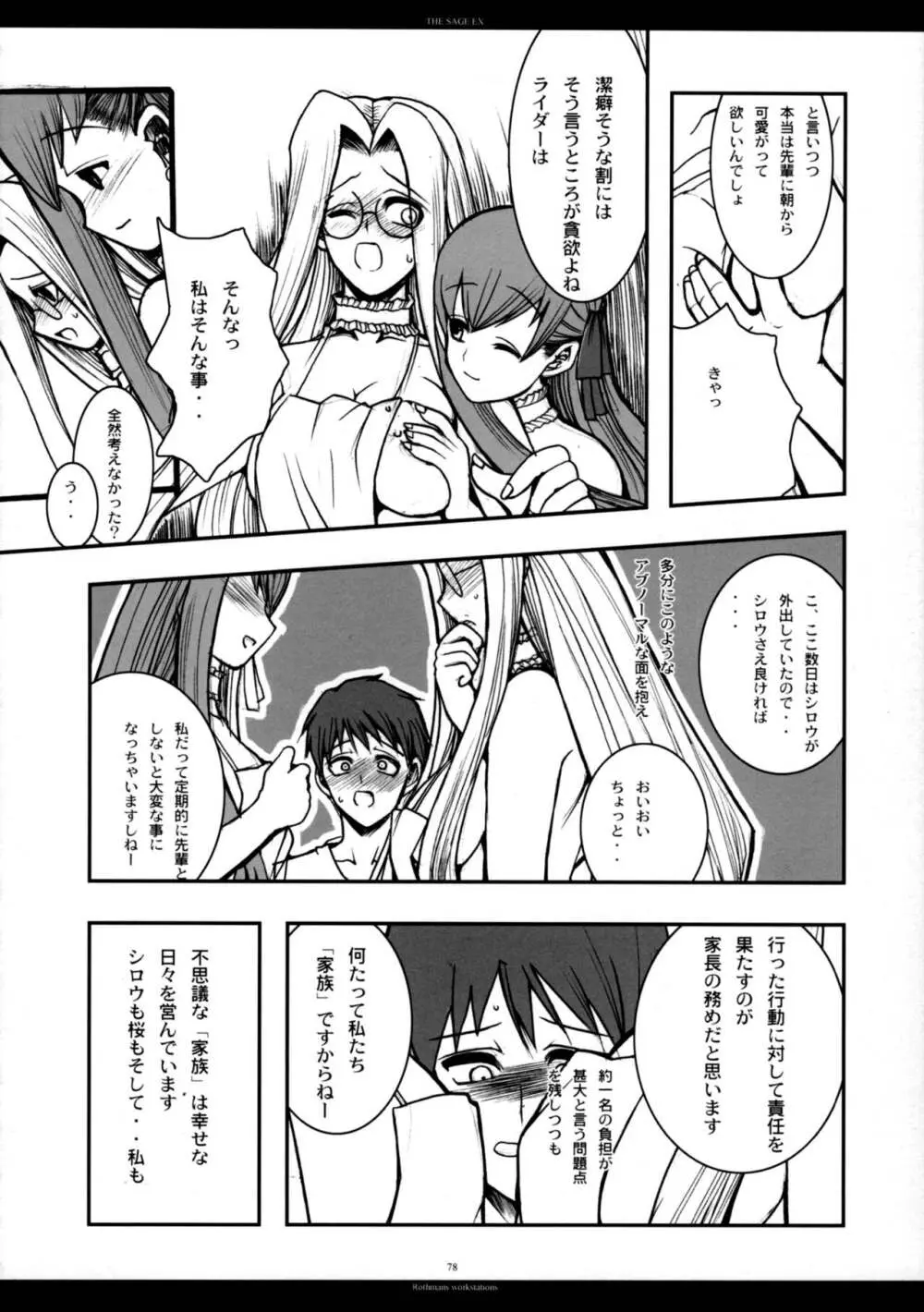 The SAGE ex よるぬきライダーさん Page.77