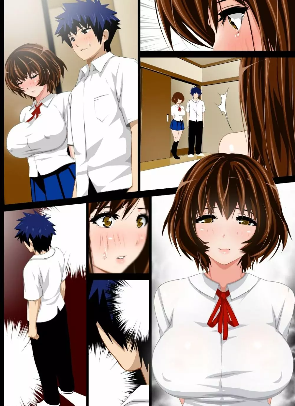 ムチムチ母娘とハメ放題！～巨乳な彼女の母親は更にボインな爆乳熟女でした～ Page.347