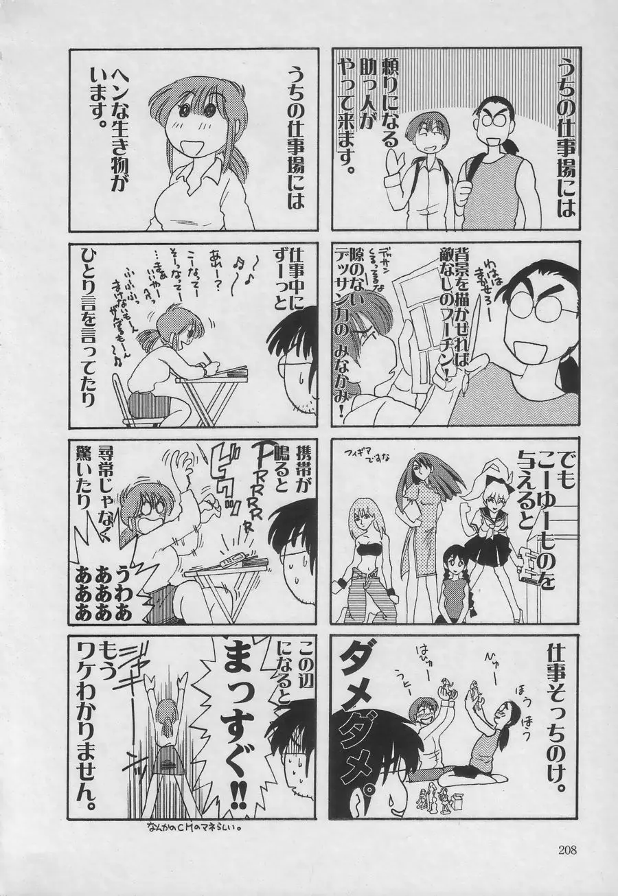 鷹月助教授の淫靡な日々 3 Page.208