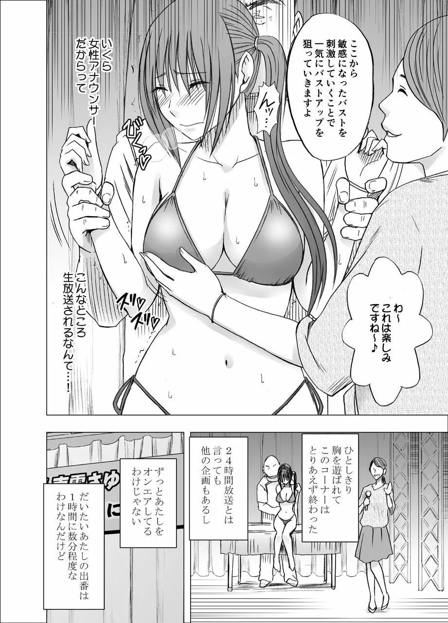 24時間耐久エロマッサージ～生配信のネットテレビでハメられた巨乳アイドル～ Page.12