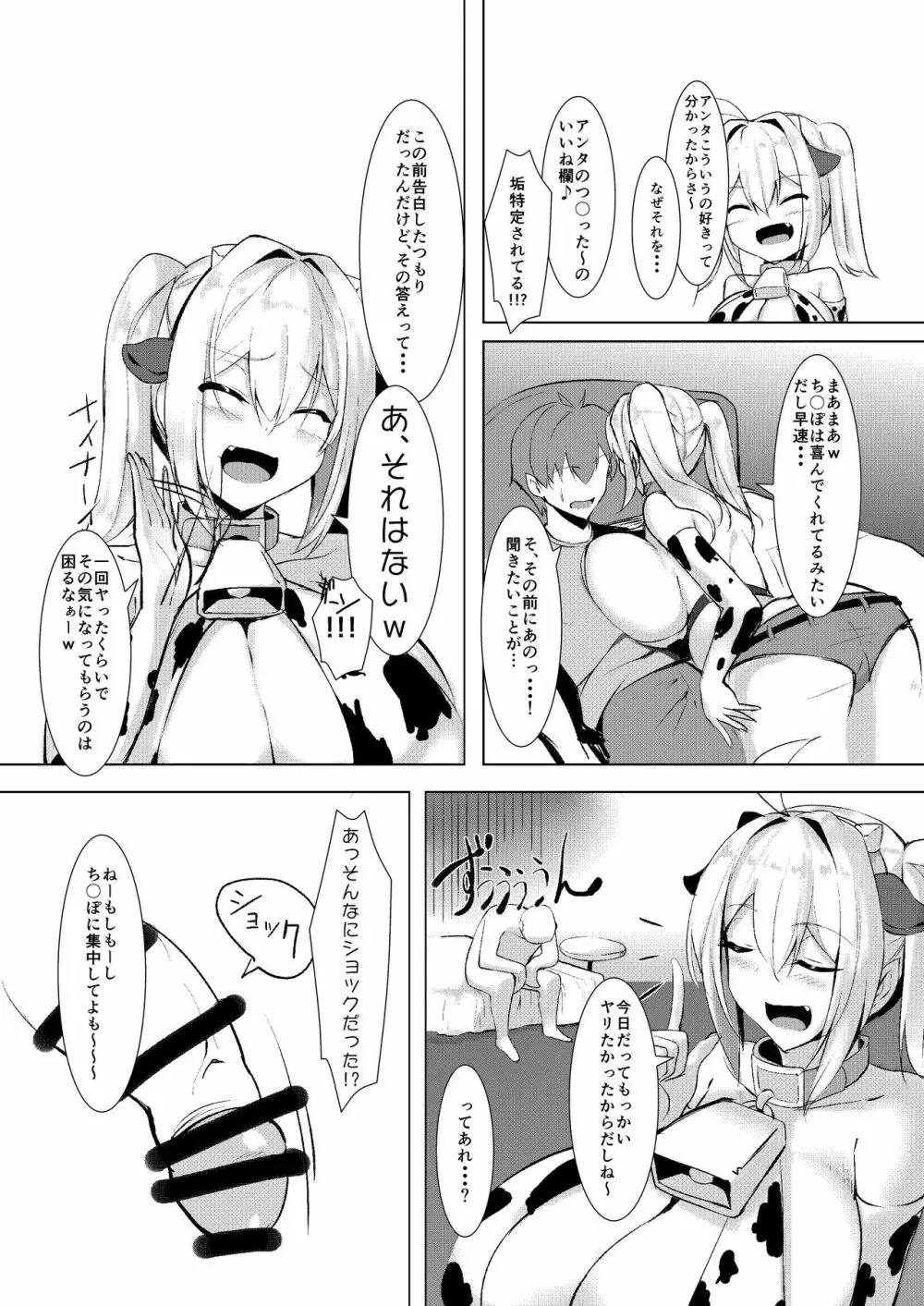 爆乳ギャルとコスえっちしてえ！！ Page.6