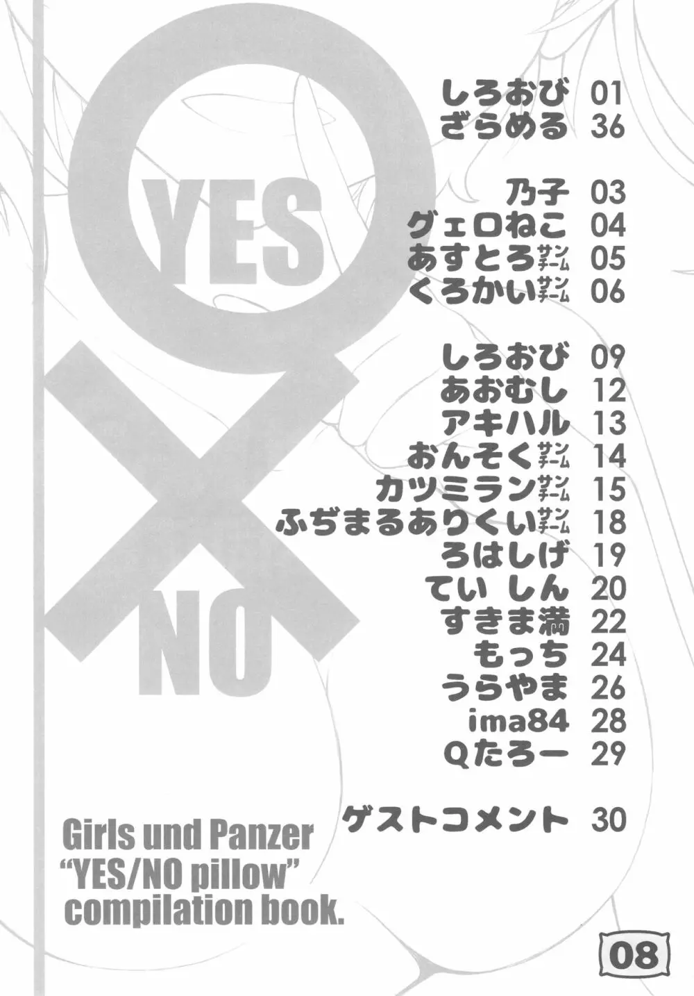 ガルパンYES/NOまくら合同誌 Page.7