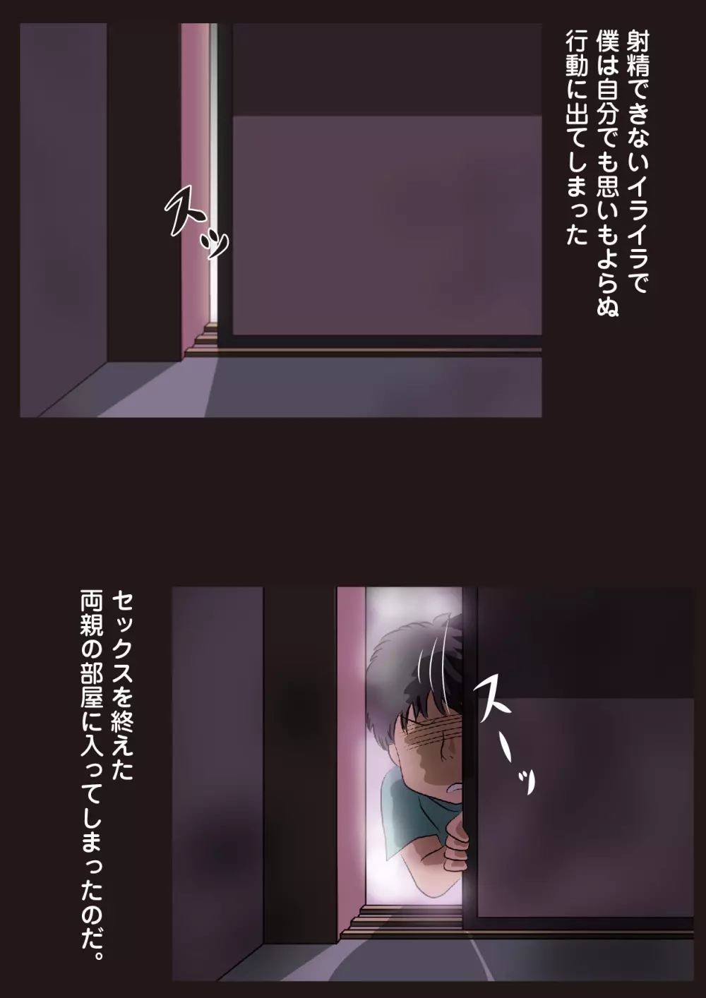 寝ている母ちゃんに中出しする僕 Page.13