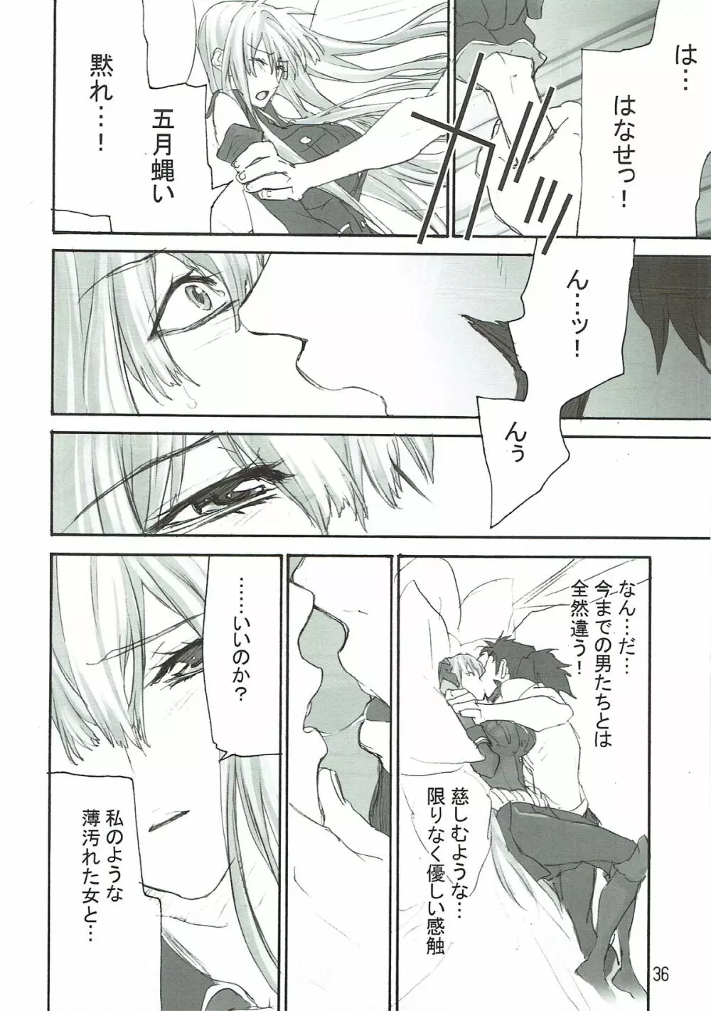 蒼い夜の果て Page.35