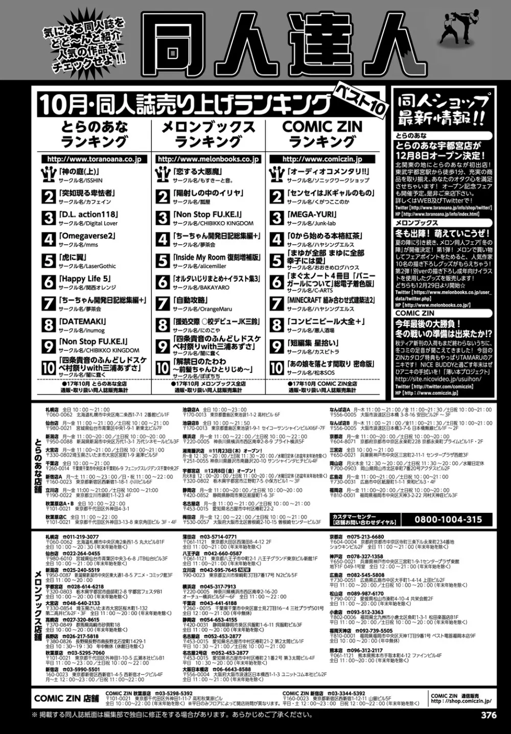 COMIC BAVEL 2018年2月号 Page.376