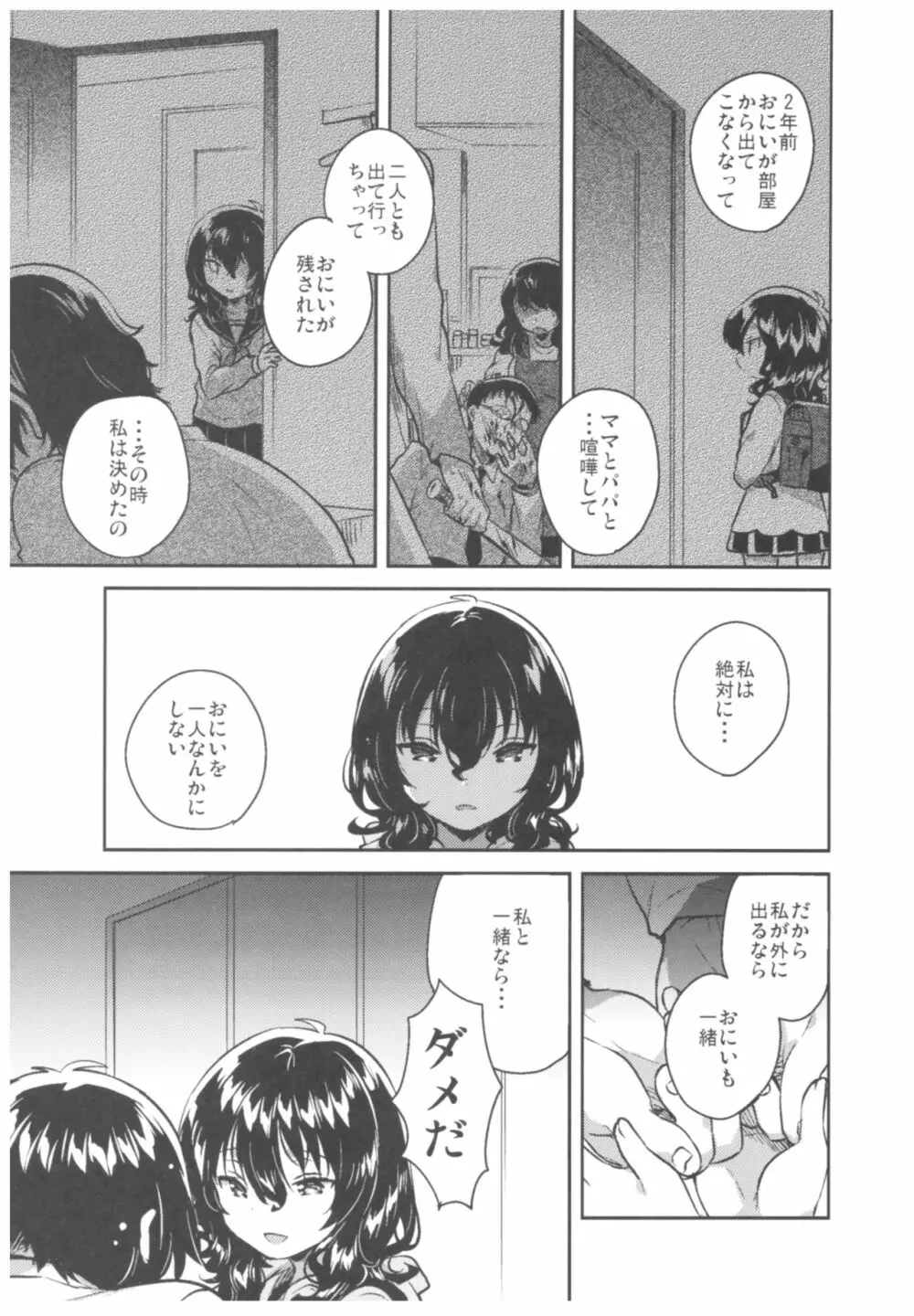 妹はひきこもり Page.22