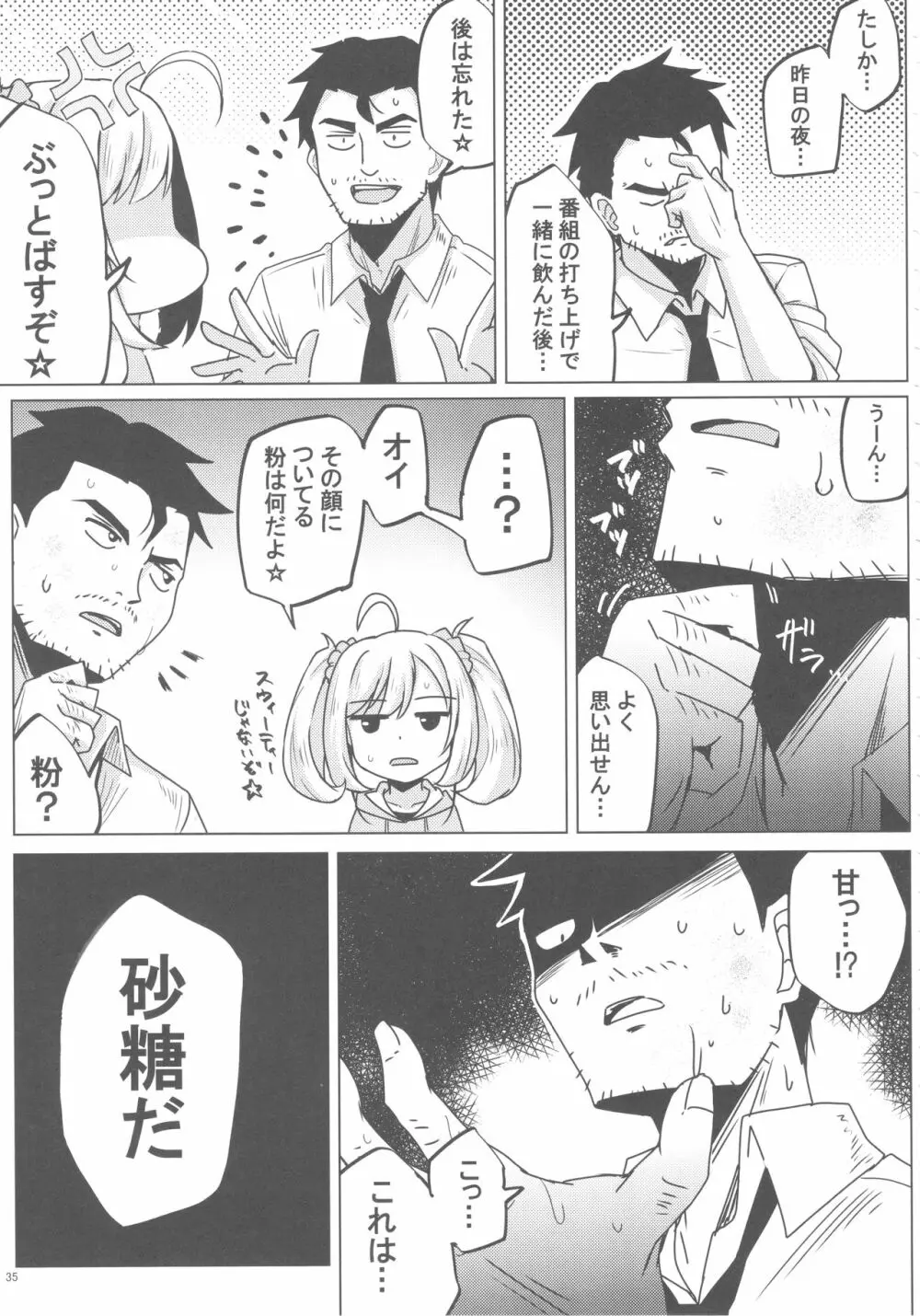 佐藤心 ゑろ合同誌 こゝろ Page.34