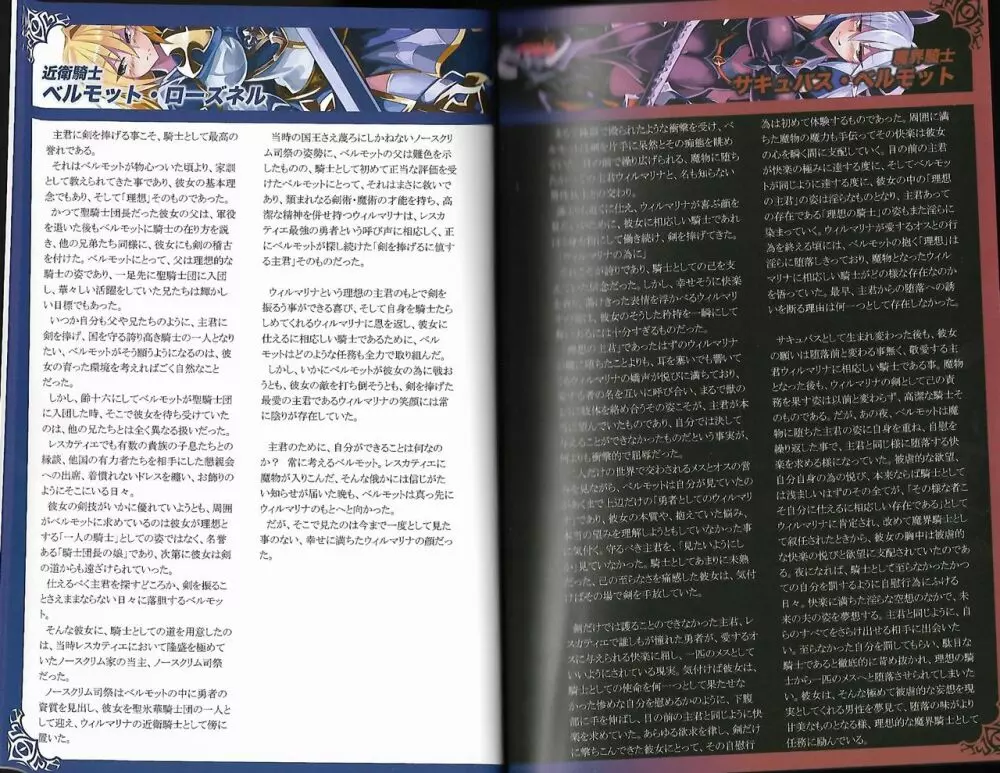 魔物娘図鑑ワールドガイド外伝2 サルバリシオン～レスカティエの魔界騎士たち～ Page.6