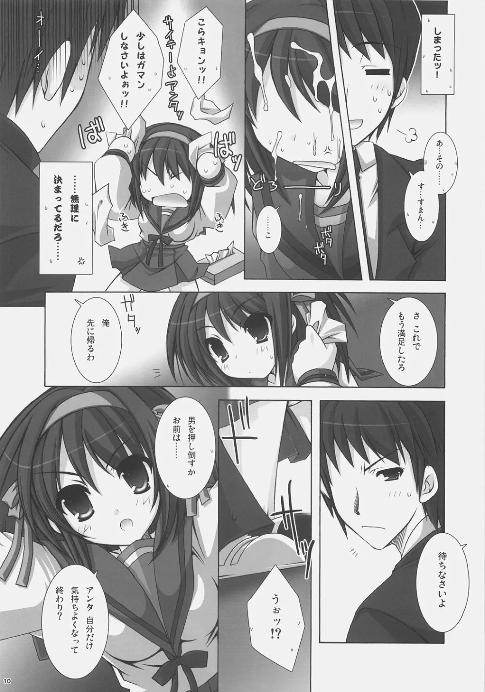 涼宮ハルヒの挑戦 Page.9