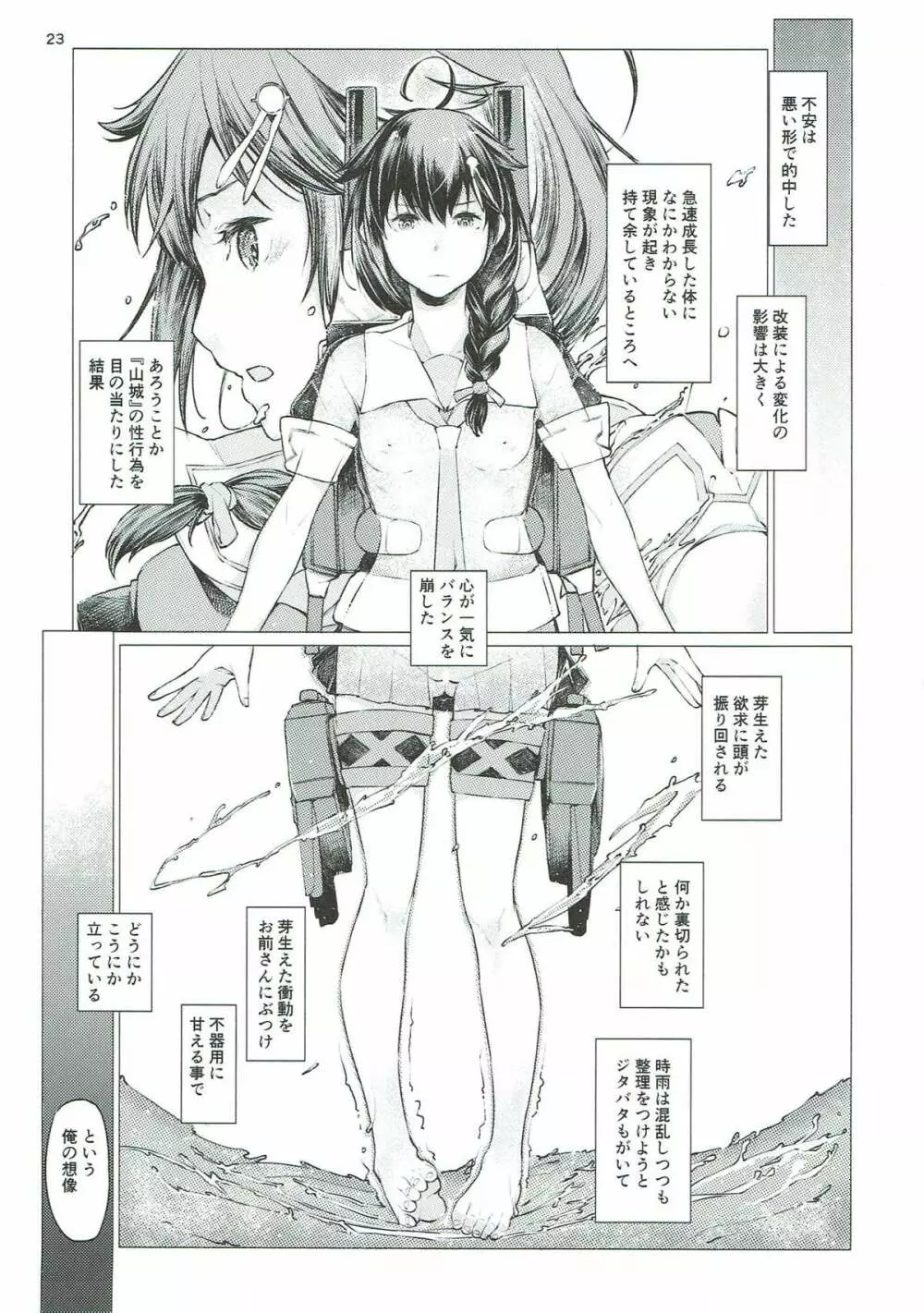 小さな鎮守府の山時雨3 Page.22