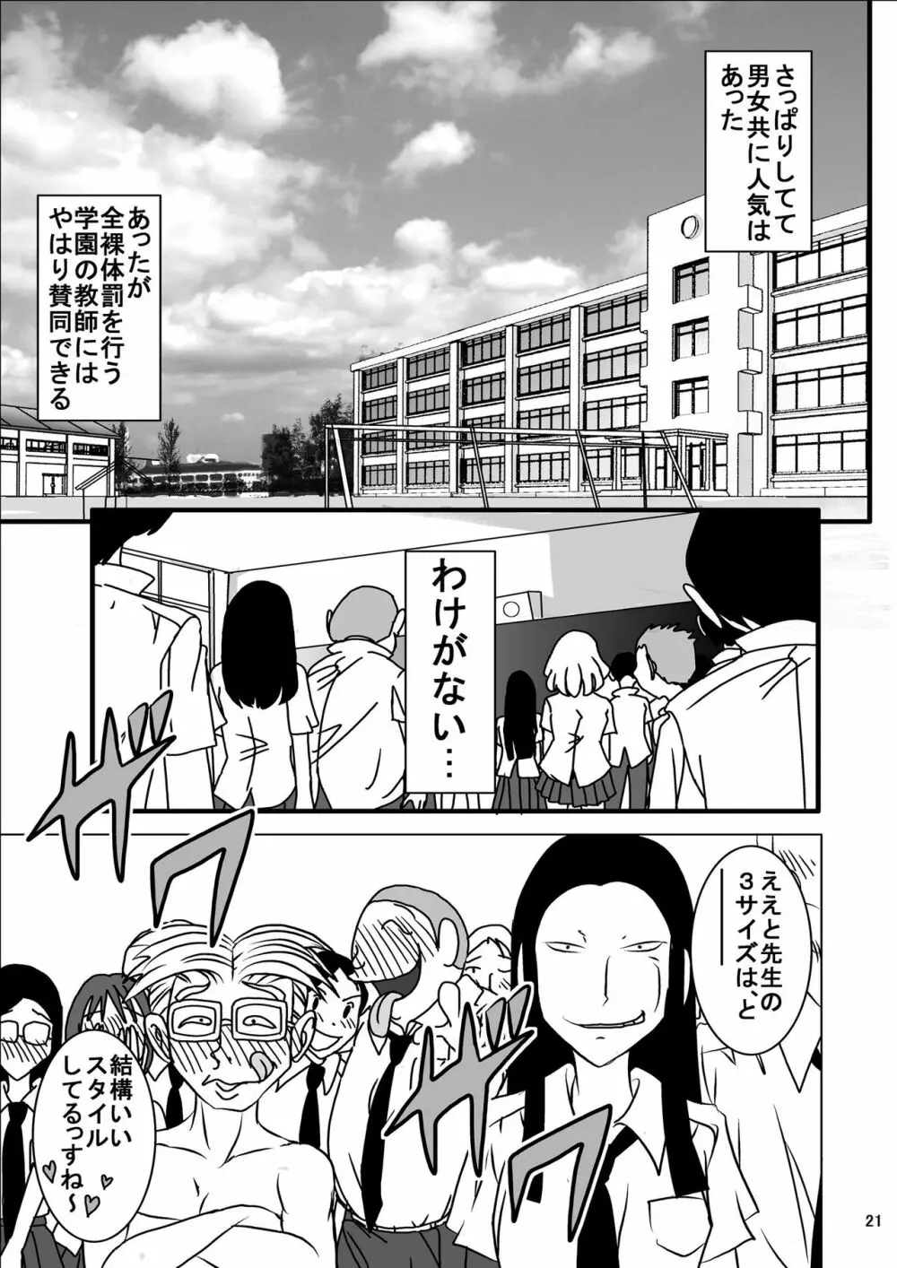 宿題忘れました子さんへの全裸教育6 Page.21