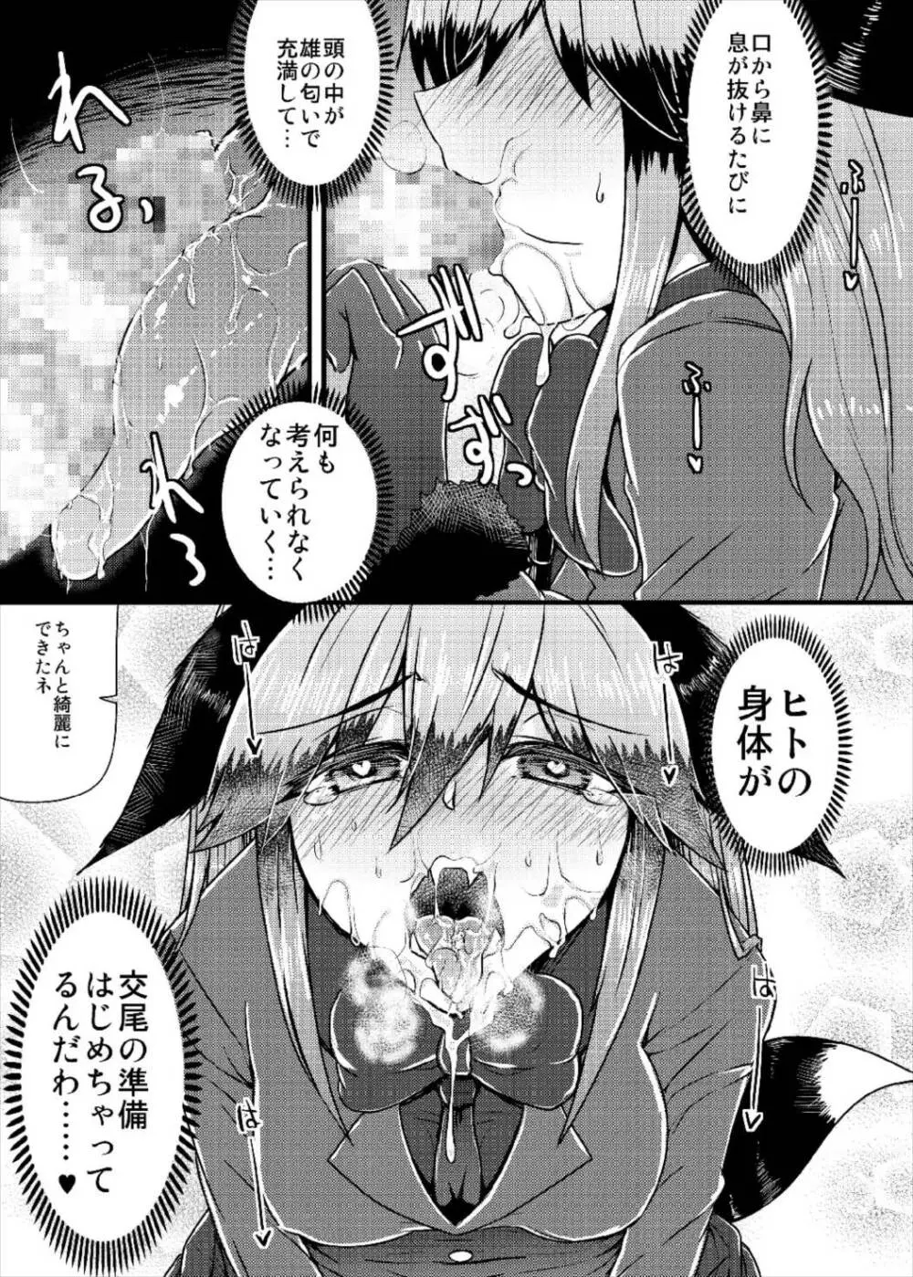 ギンギツネちゃんにヒトの交尾をおしえたいっ Page.13