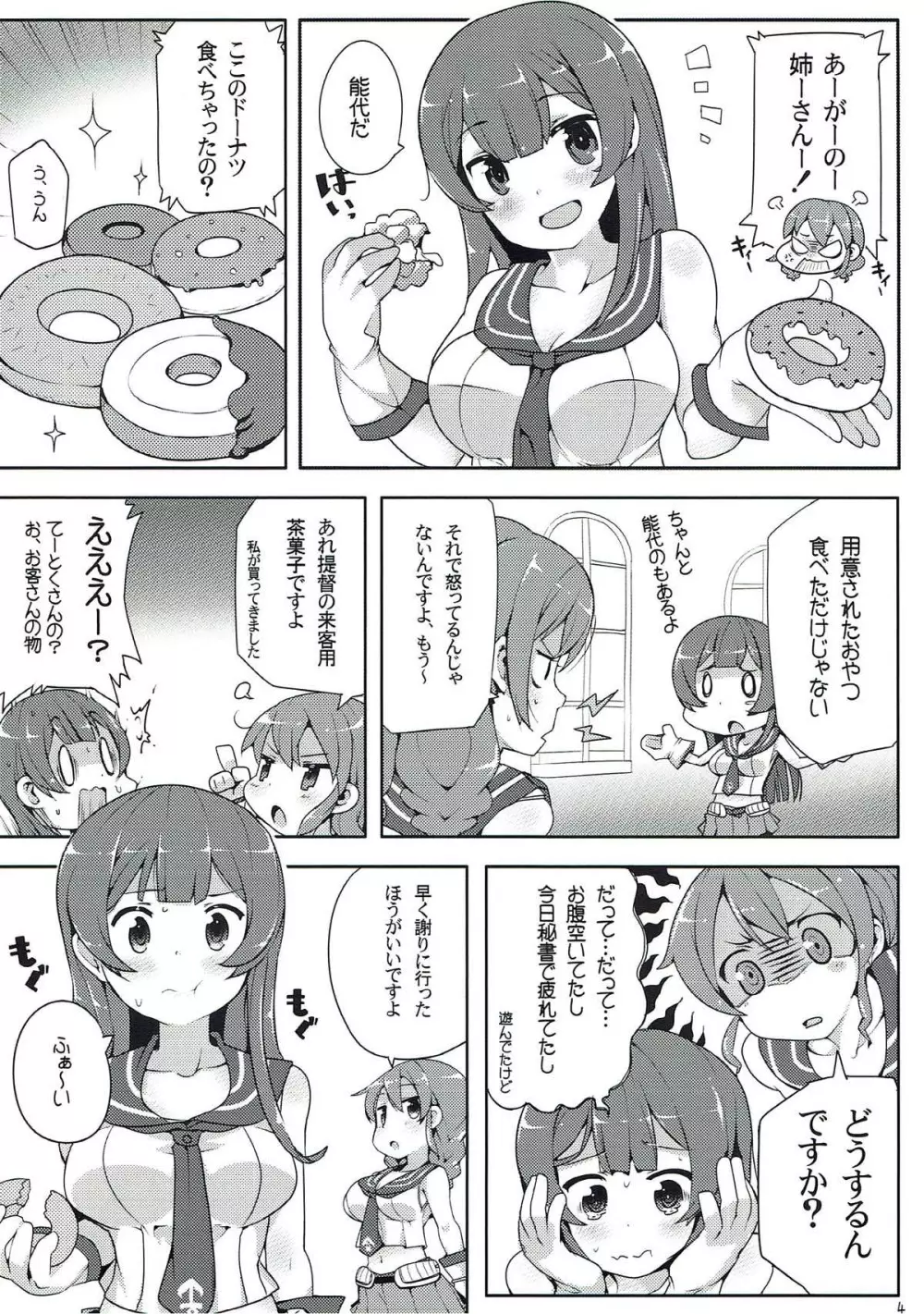 阿賀野はちょろイン!? 2 Page.3