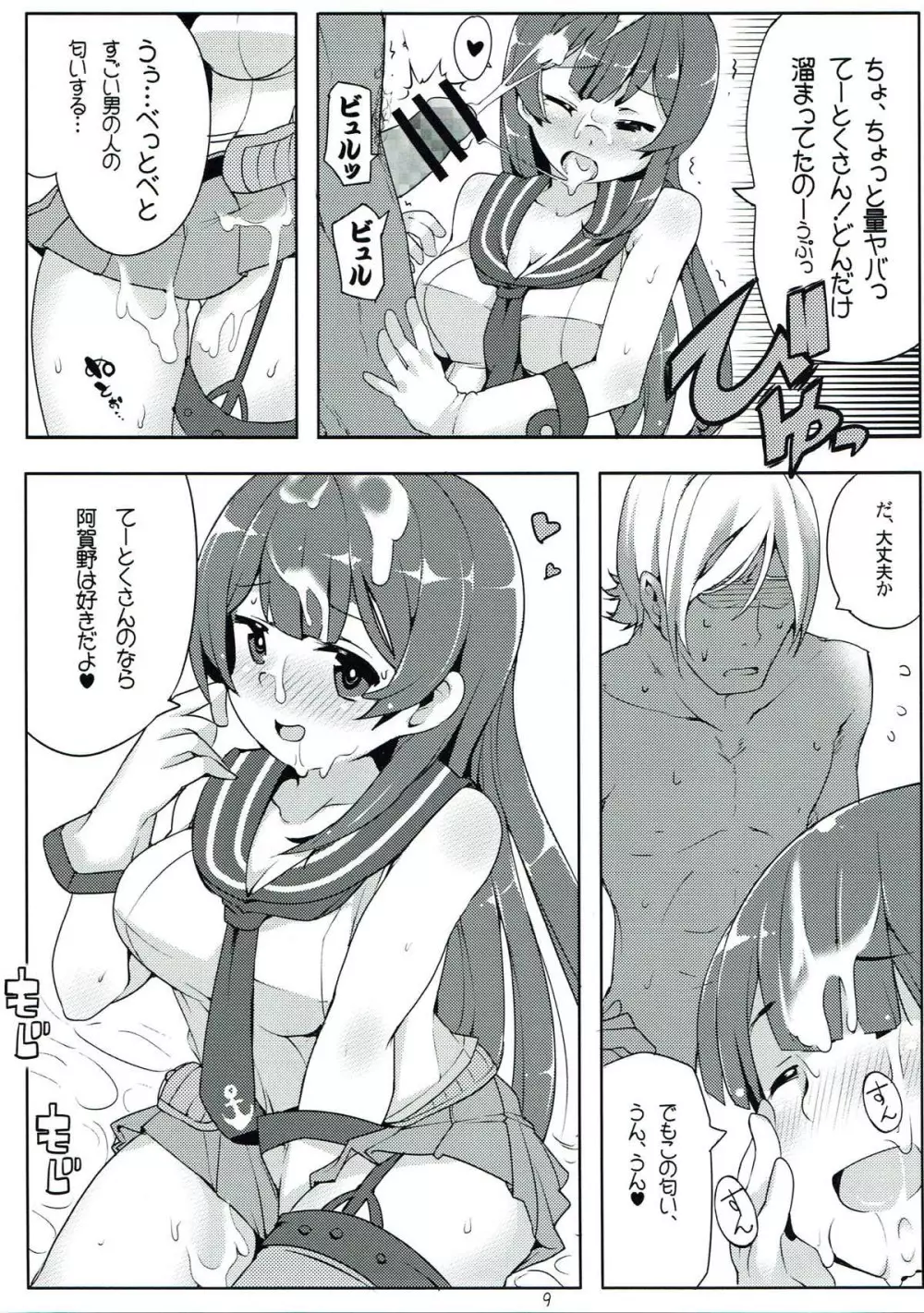 阿賀野はちょろイン!? 2 Page.8