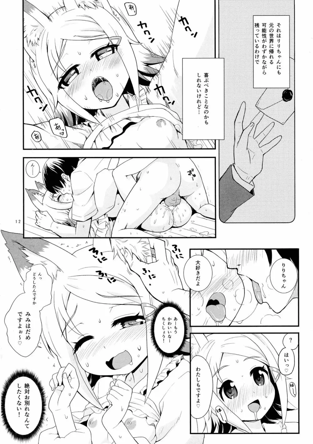 狐耳の女の子が異世界から来てくれたそうですよ!? Page.12