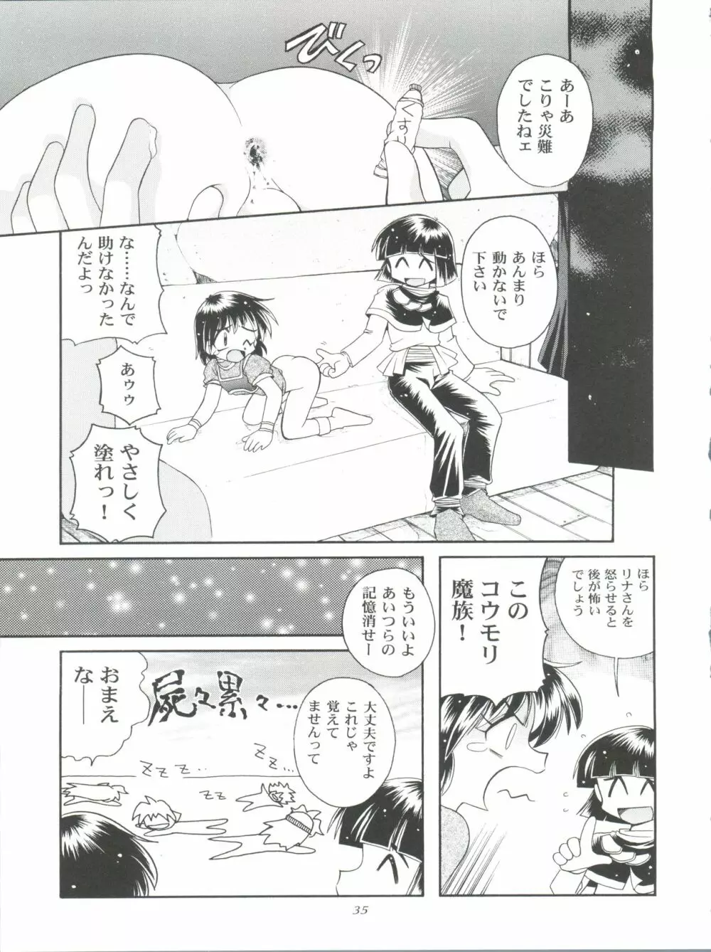 スレイヤーズぱろでぃ 3 Page.35