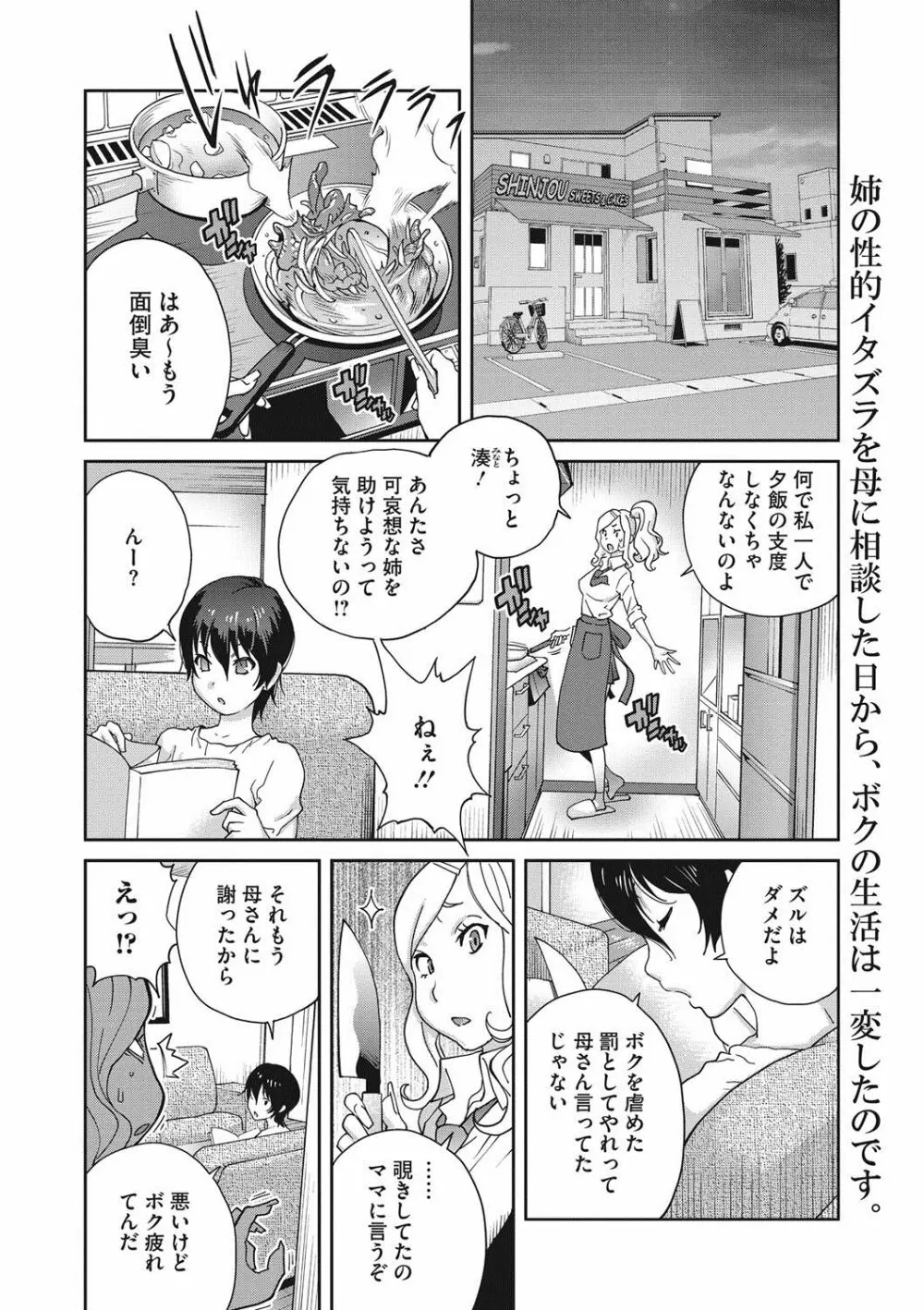 母と姉と青い苺のフロマージュ Page.22