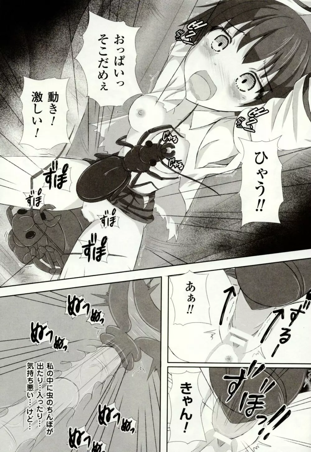 虫絡み絵巻 ~虫に堕とされる少女達~ Page.18