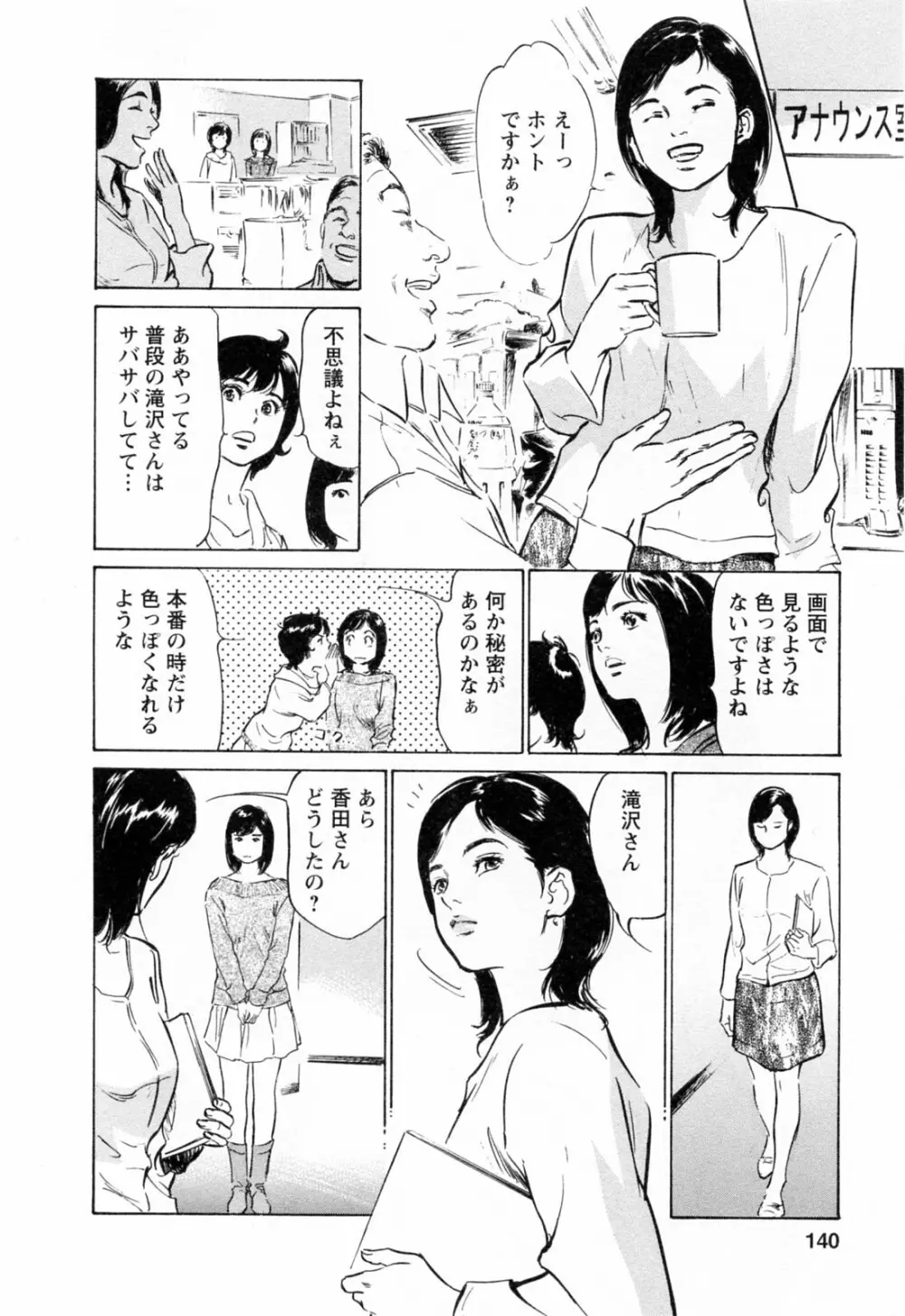 女子アナ七瀬 第3巻 Page.142