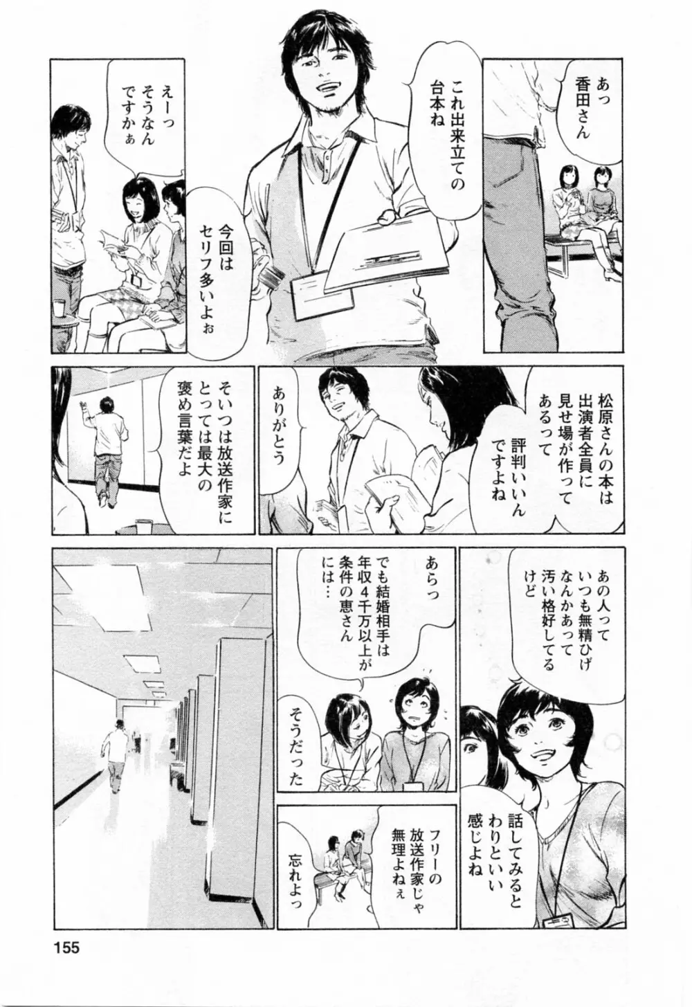 女子アナ七瀬 第3巻 Page.157