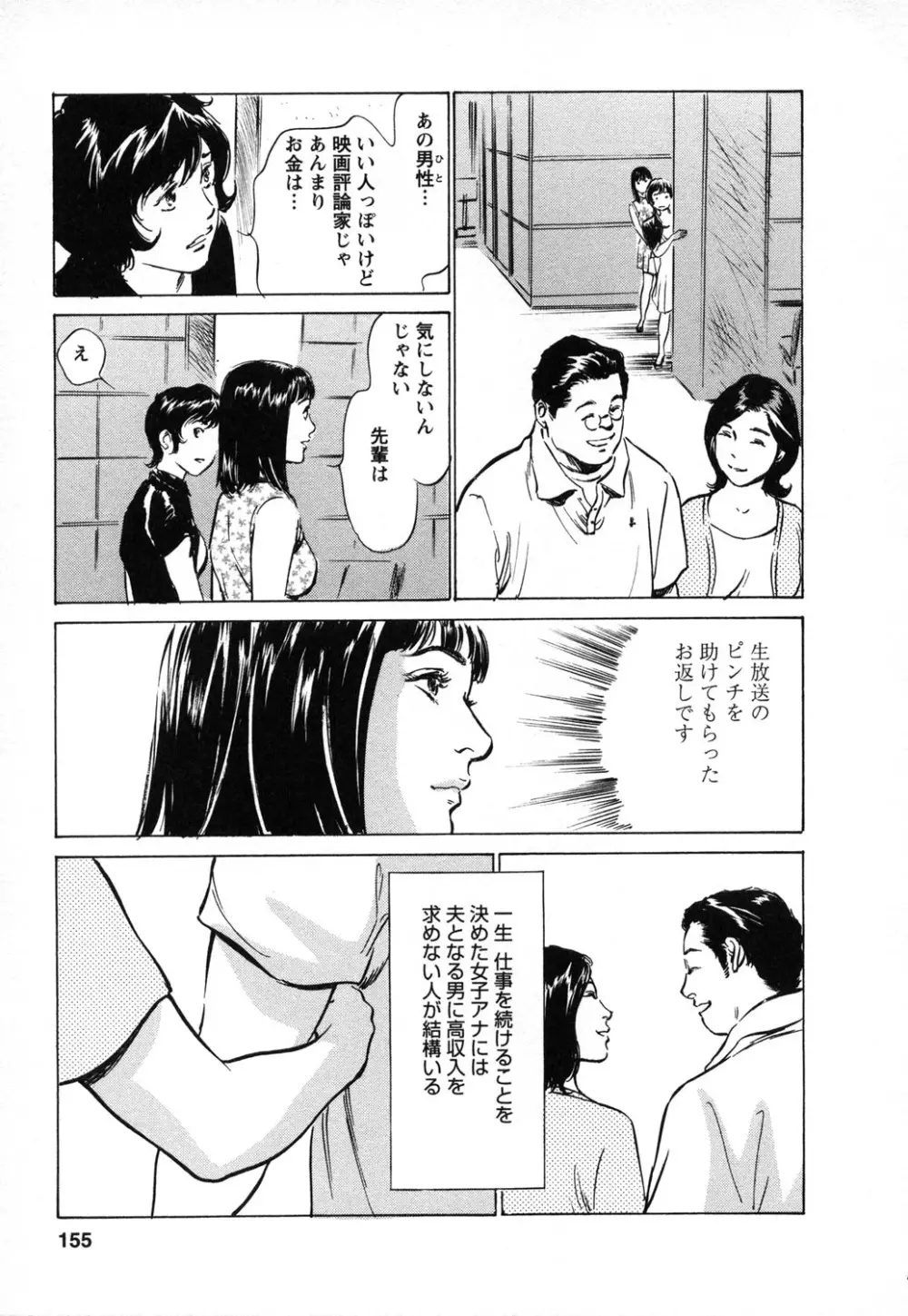 女子アナ七瀬 第1巻 Page.156