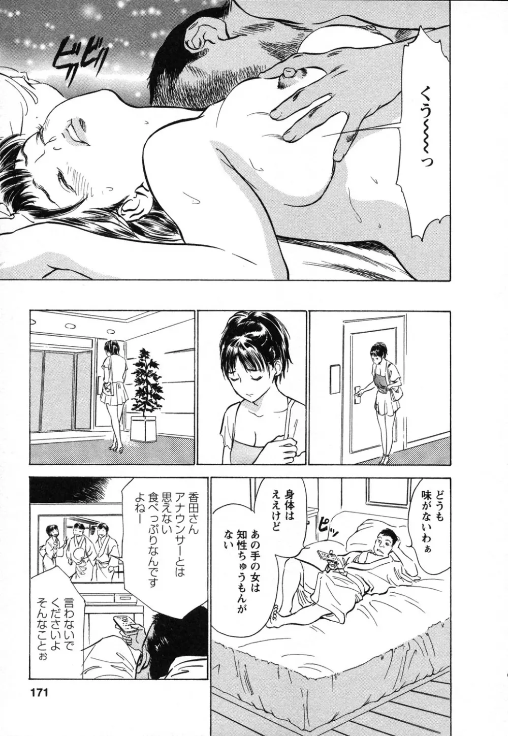 女子アナ七瀬 第1巻 Page.172