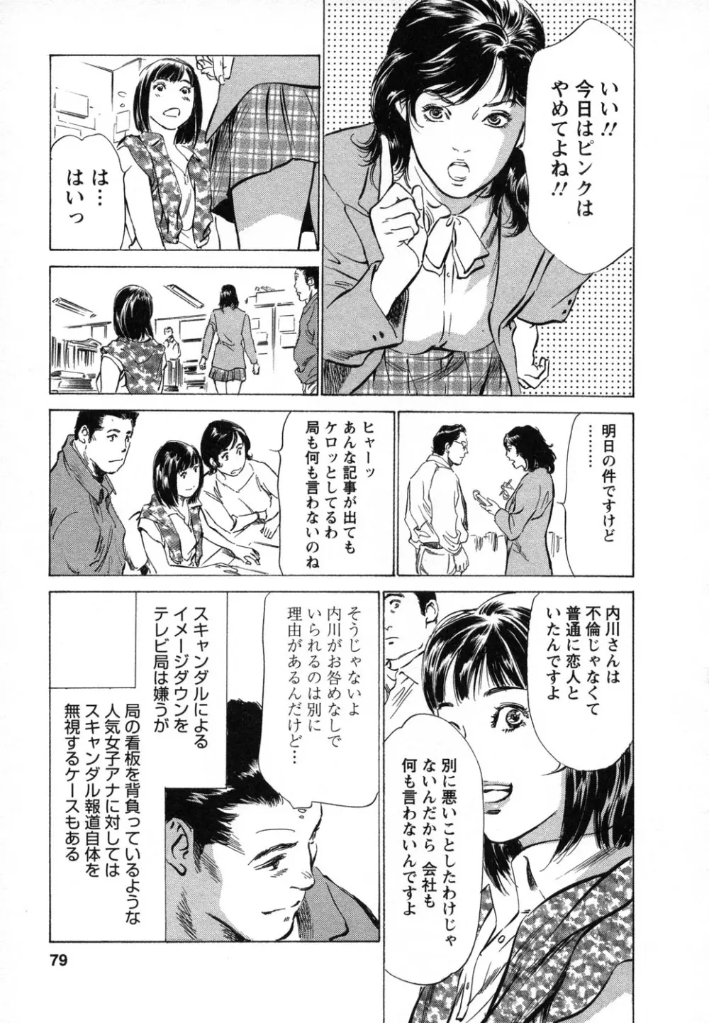 女子アナ七瀬 第1巻 Page.80