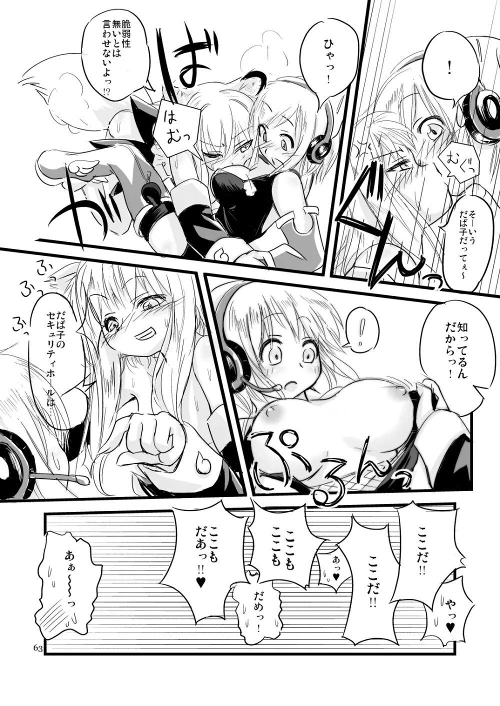 ふぉくす子とさんだば子はラブラブで百合百合な関係にちまいない。 Page.15