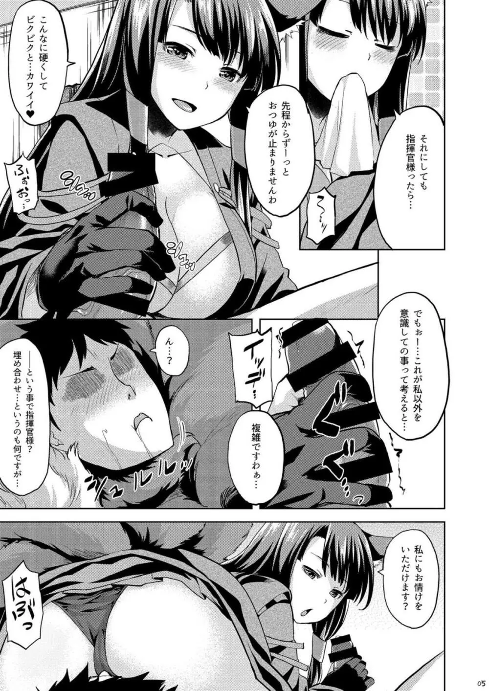 モフモフ一航戦サンド Page.6