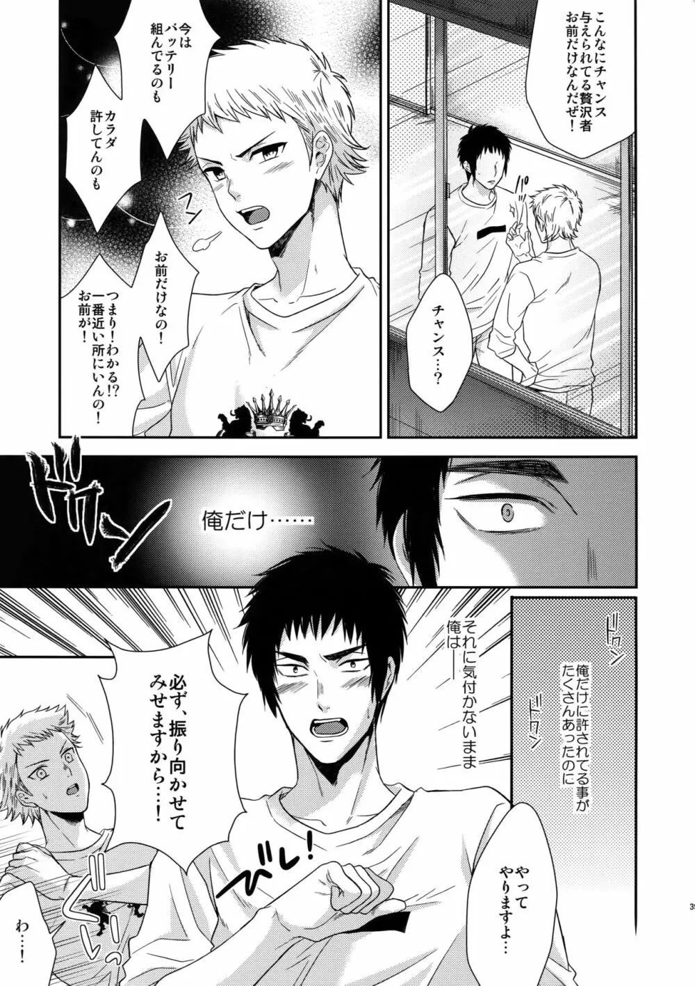 あついのいっぱいちょーだいな Page.38