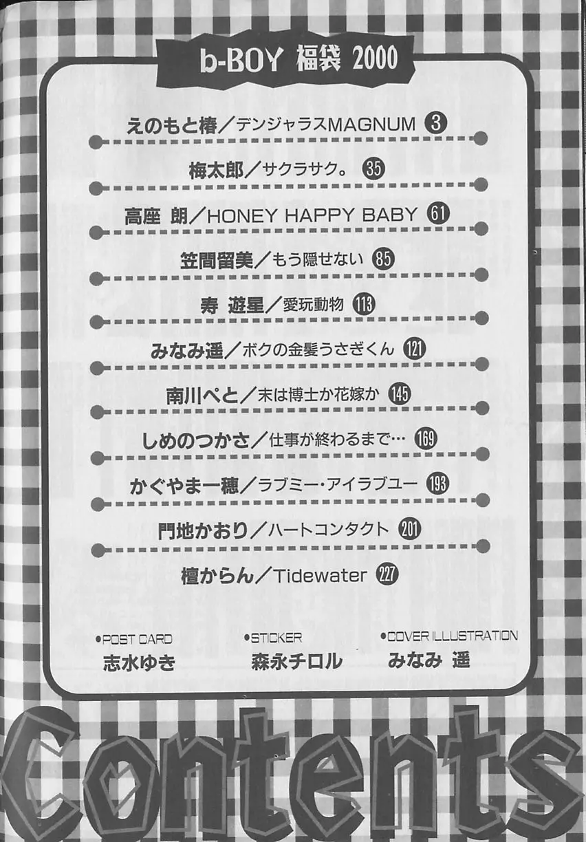 ビーボーイ福袋2000 Page.262