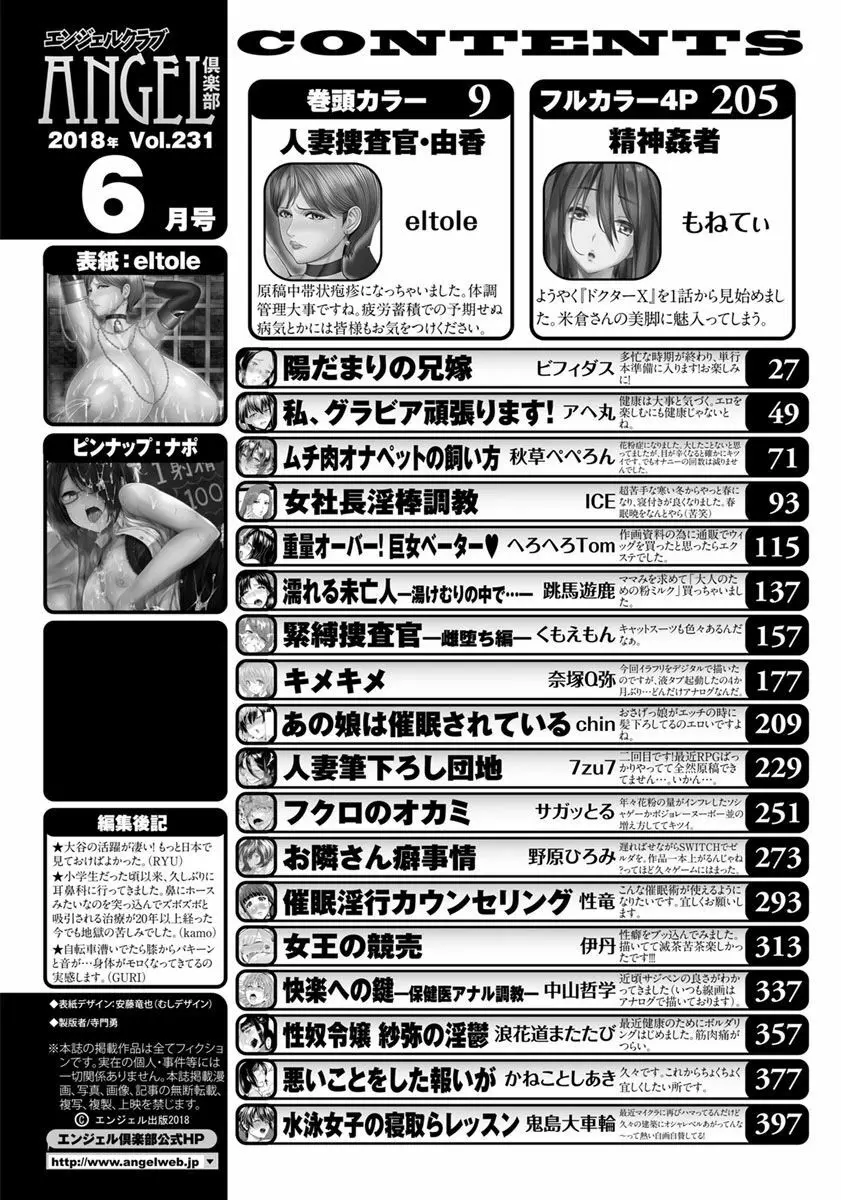 ANGEL 倶楽部 2018年6月号 Page.391