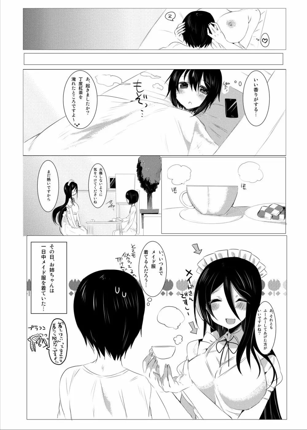 ぬきぬきしてっおねえちゃん ~メイド編~ Page.16