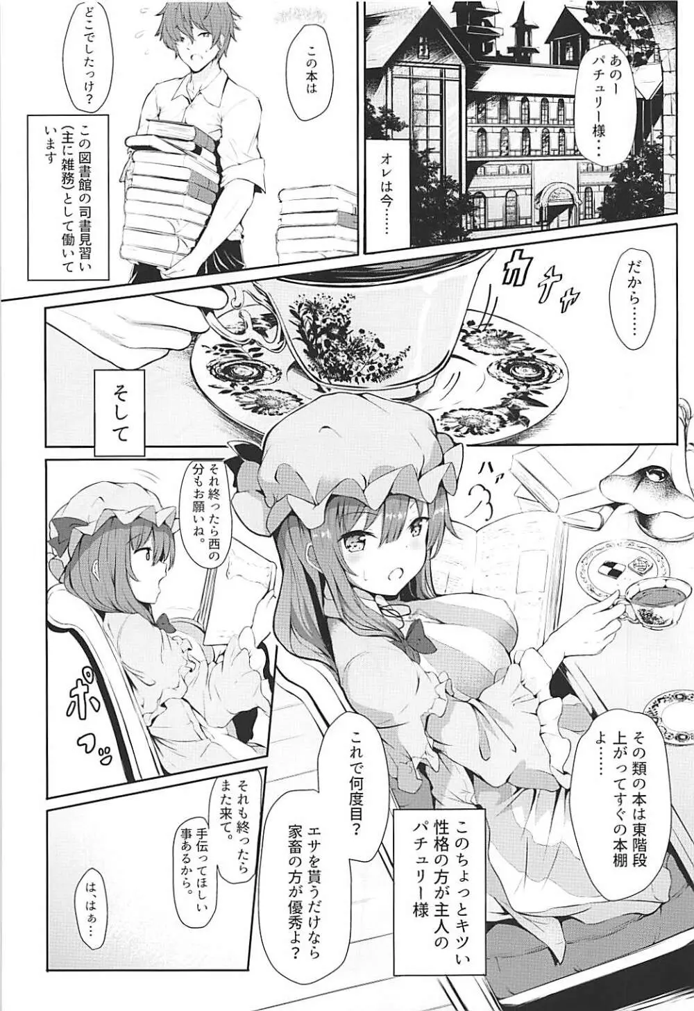 ツンツンしたパチュリー様をデレさせ隊っ!! Page.3