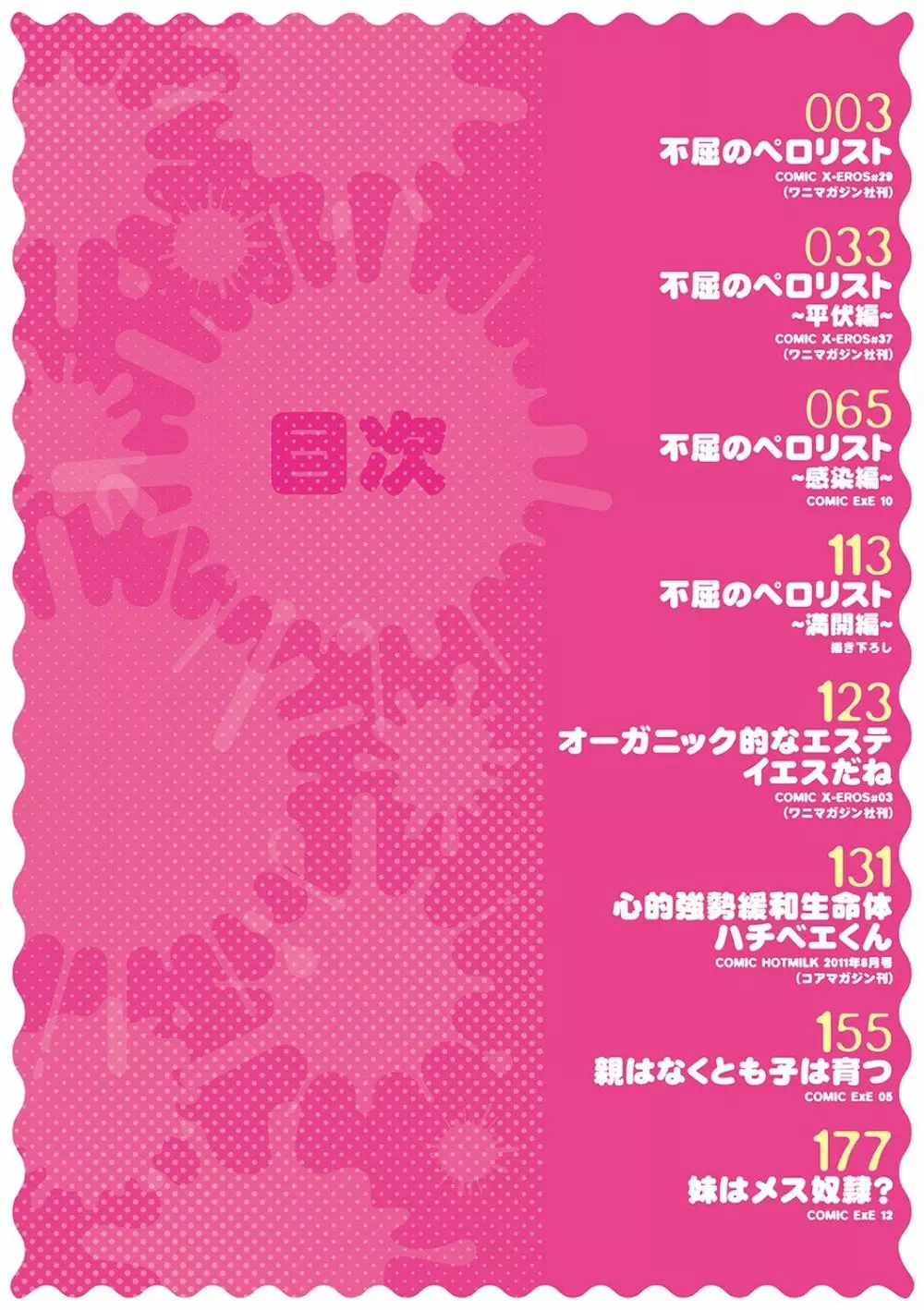 不屈のペロリスト Page.3