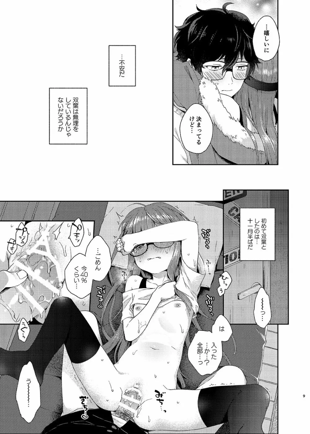 恋人の双葉としたいいろんなこと Page.8