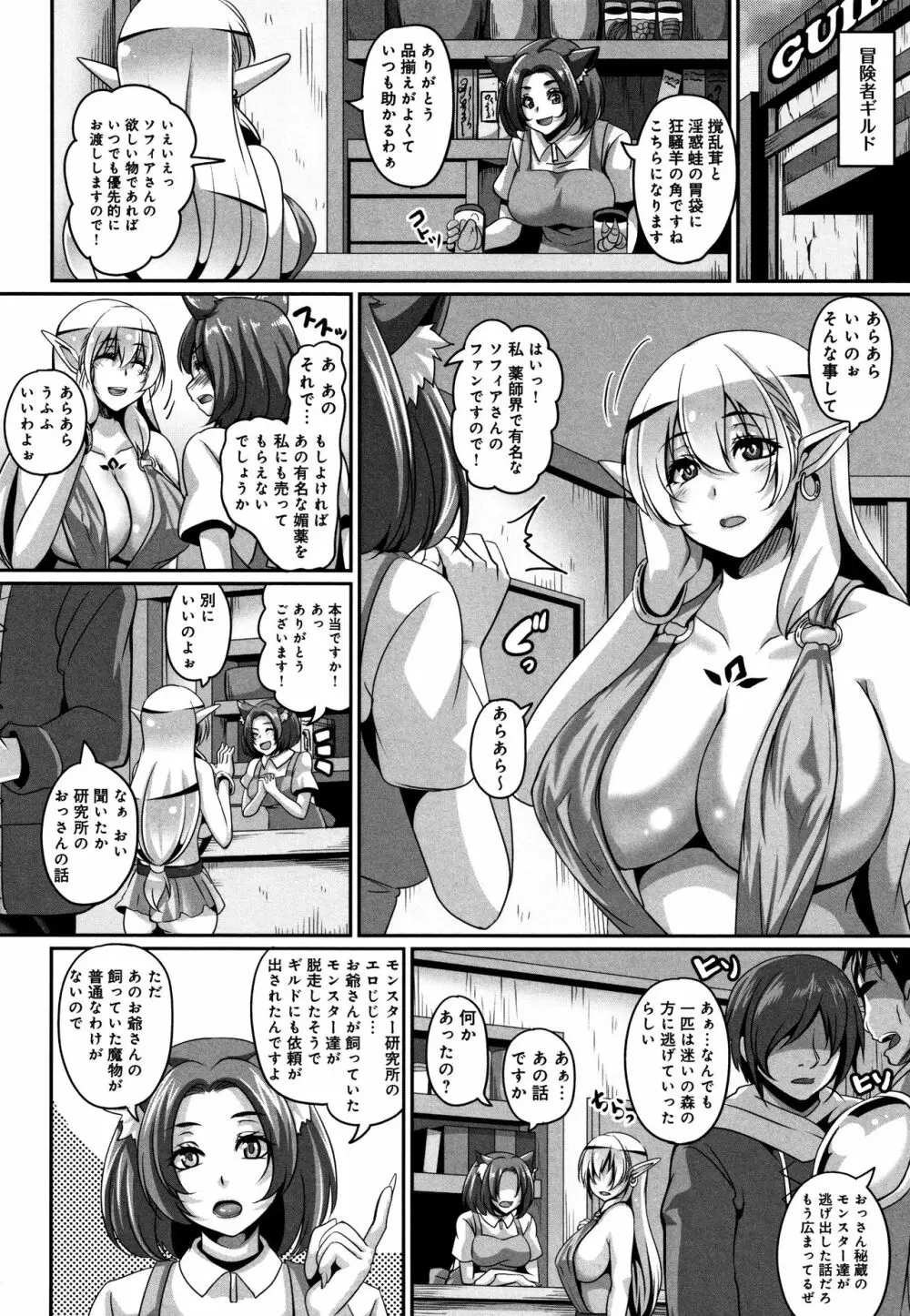 愛嬢の淫辱エルフ Page.107
