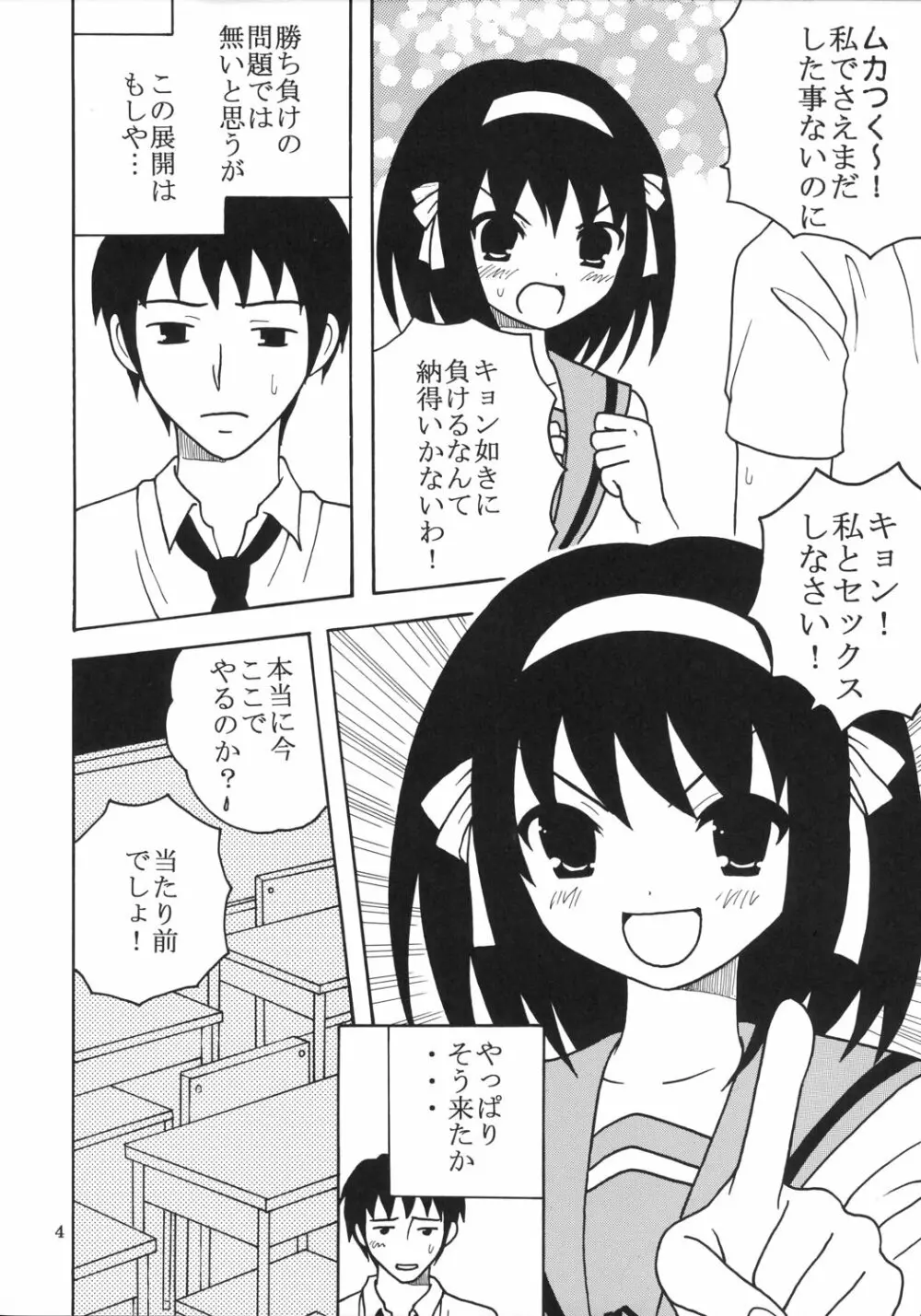 涼宮ハルヒの淫謀 1 Page.5