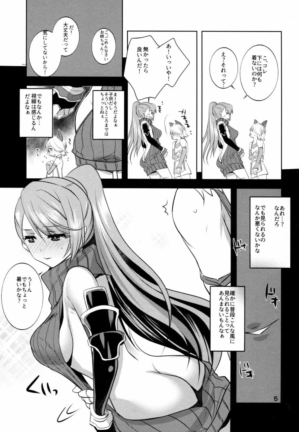 (C92) [DANGER=ZONE (刻田門大)] DTをコロす(ハズだった)ベアトリクス本 (グランブルーファンタジー) Page.5