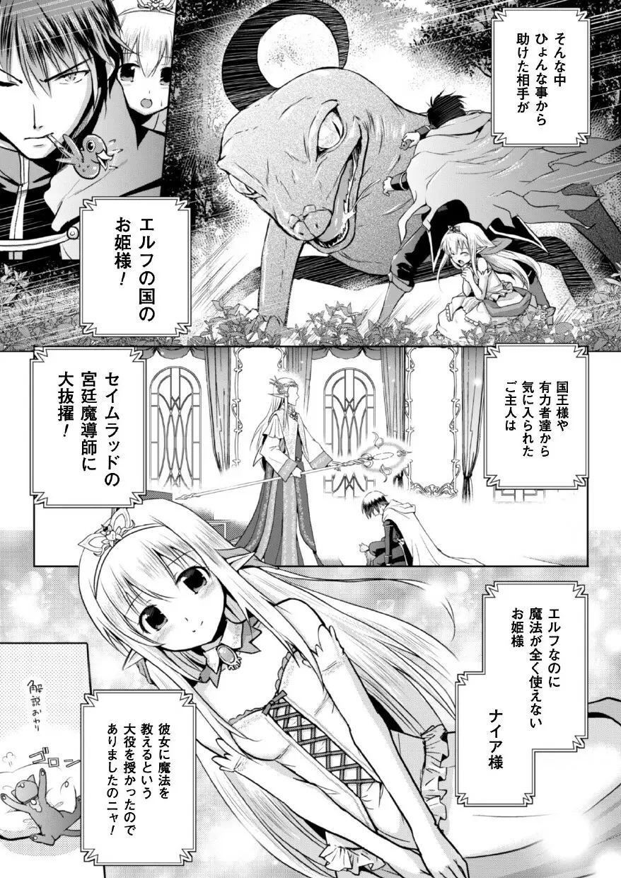 エルフの国の宮廷魔導師になれたので姫様に性的な悪戯をしてみた THE COMIC Page.7