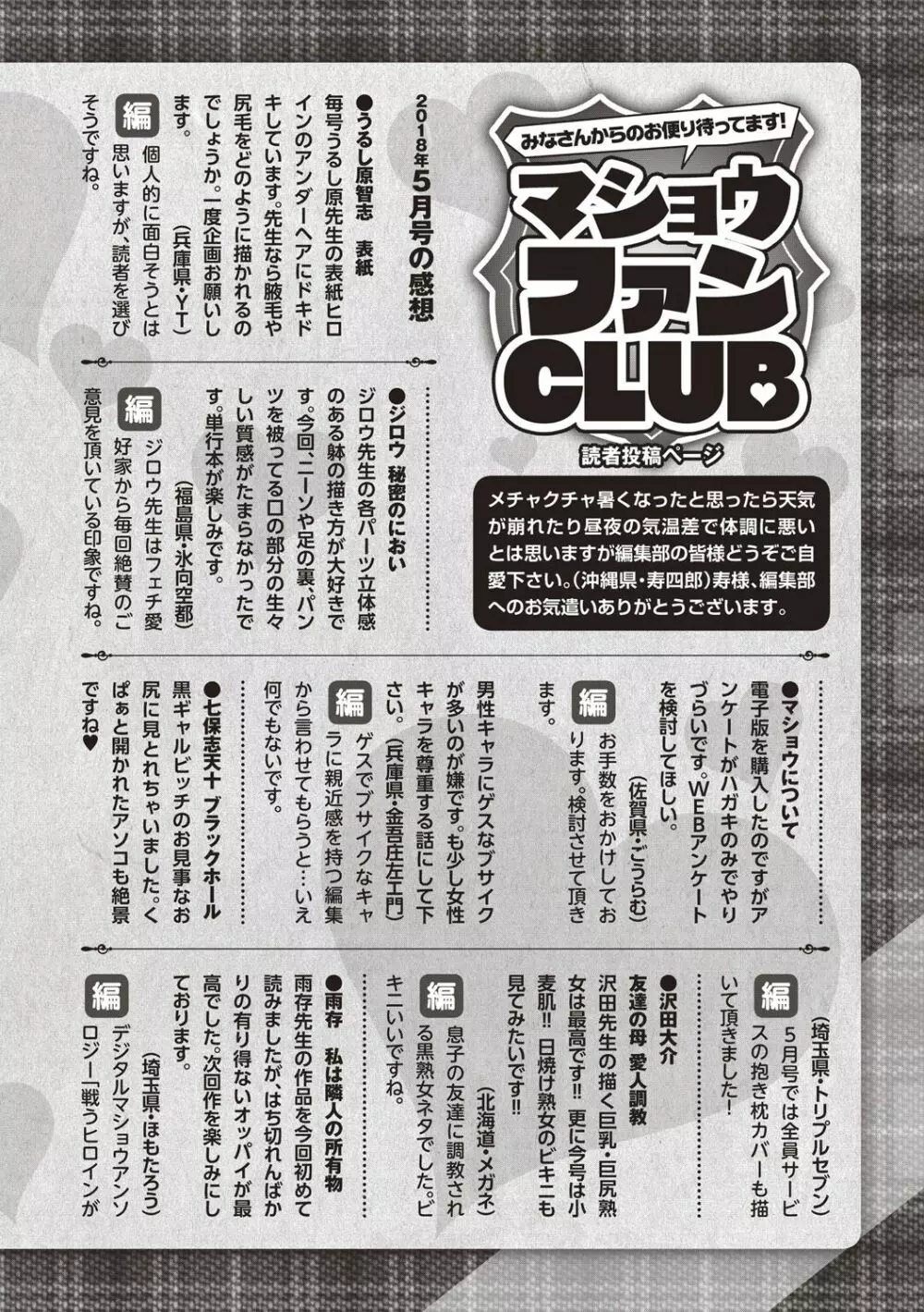 コミック・マショウ 2018年7月号 Page.284