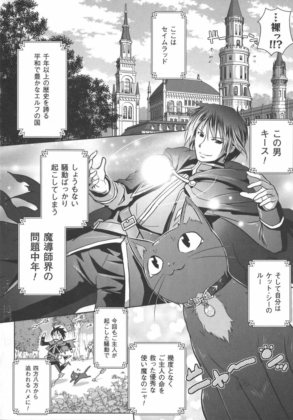 エルフの国の宮廷魔導師になれたので姫様に性的な悪戯をしてみた THE COMIC Page.8