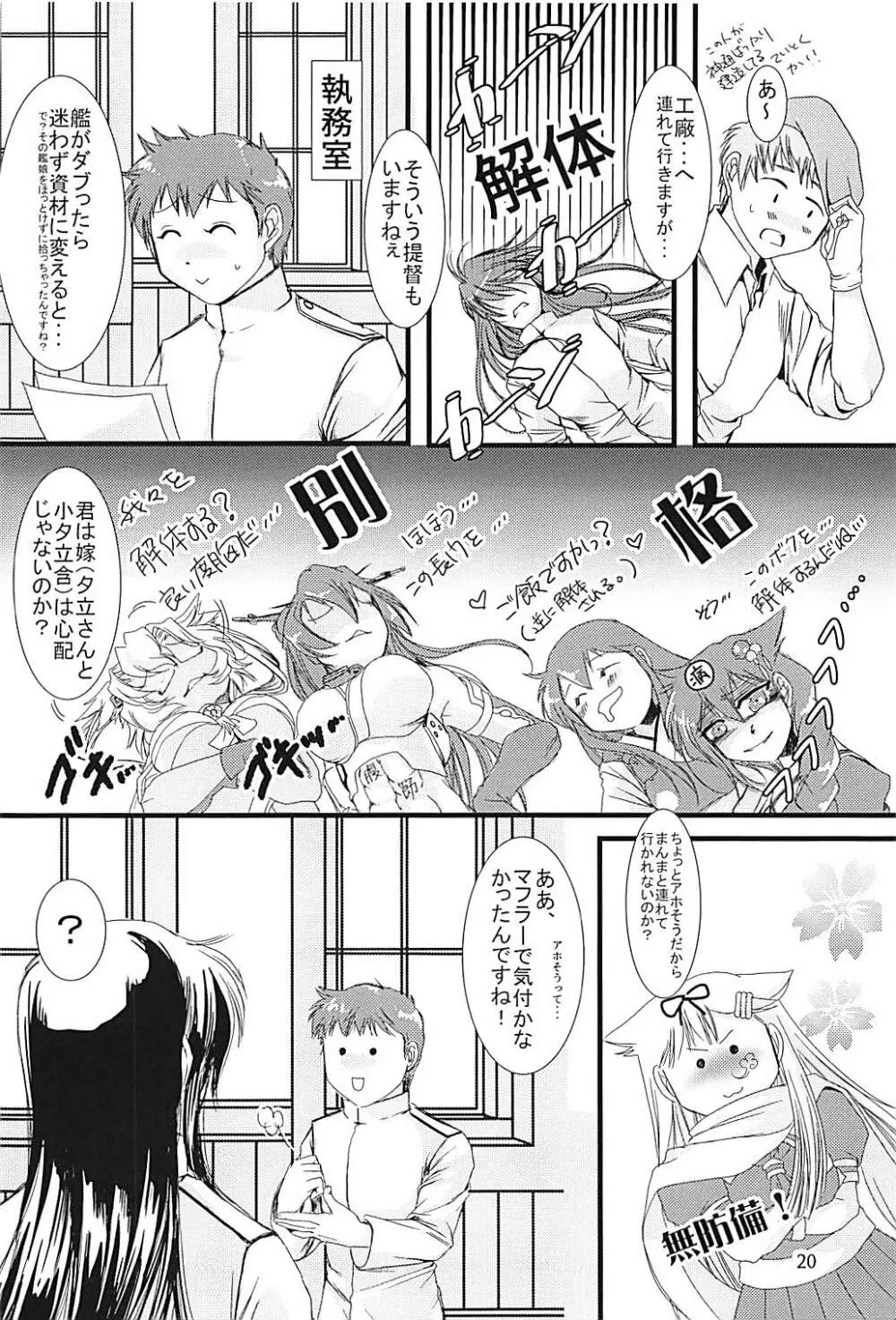 神通ちゃんと提督さんの休日 弐 Page.19