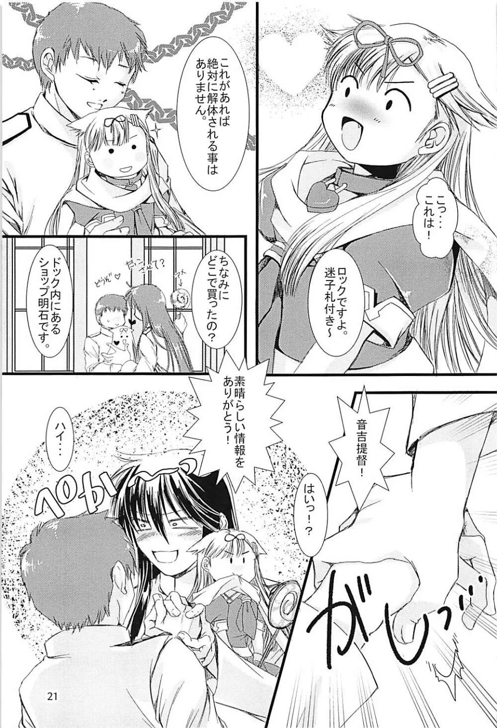 神通ちゃんと提督さんの休日 弐 Page.20