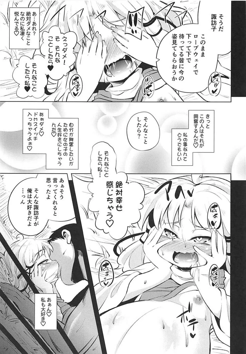 洩矢諏訪子の膨腹交尾 Page.21