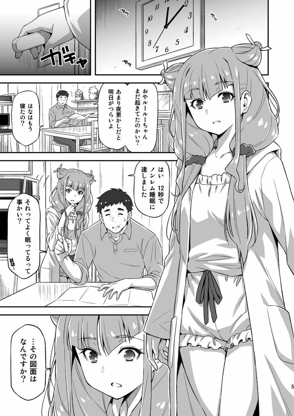 ルールーが夜中に突然迫ってきたので。 Page.4