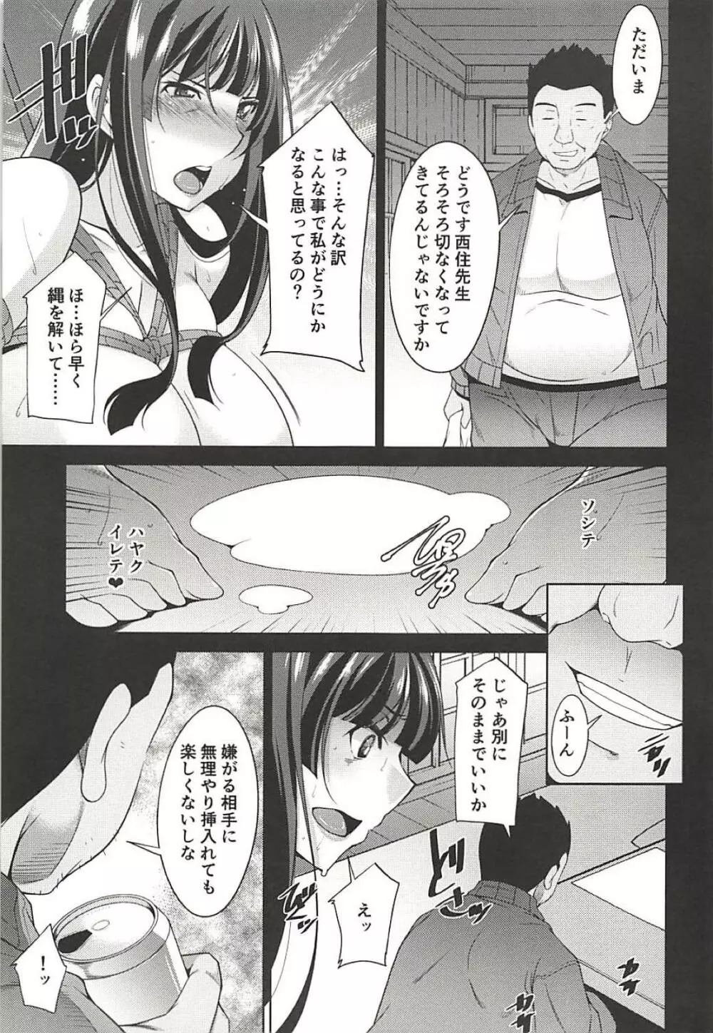 西住しほと行く姦淫修学旅行弐日目 Page.8