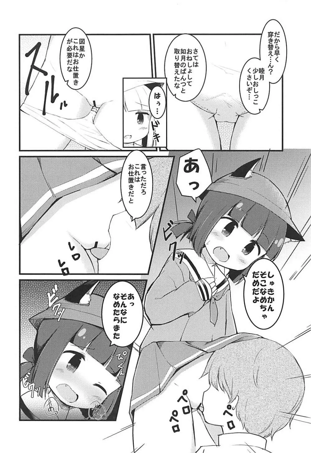 睦月のナイショ Page.9