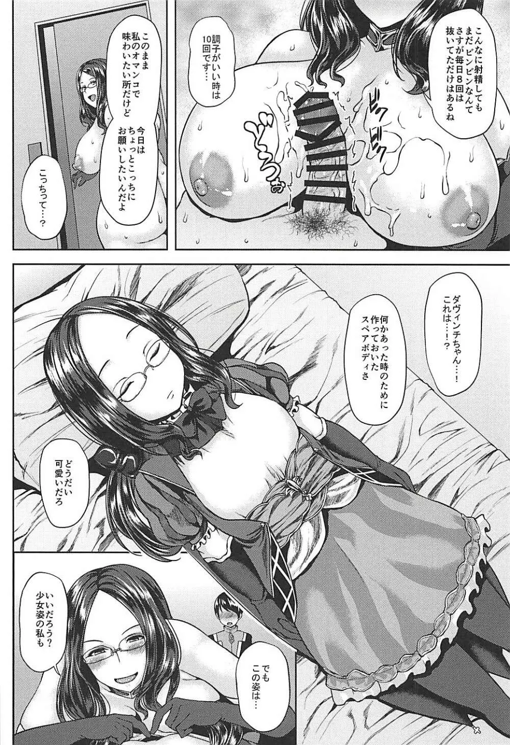 ダヴィンチちゃんと生ハメ性活 Page.7