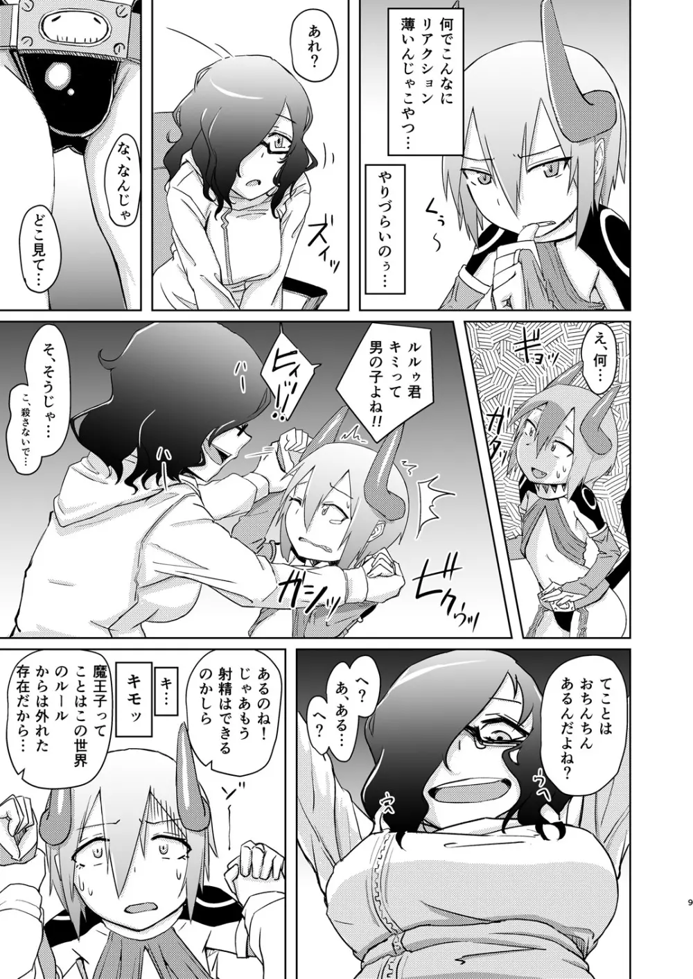 魔王子と女子大生 Page.8